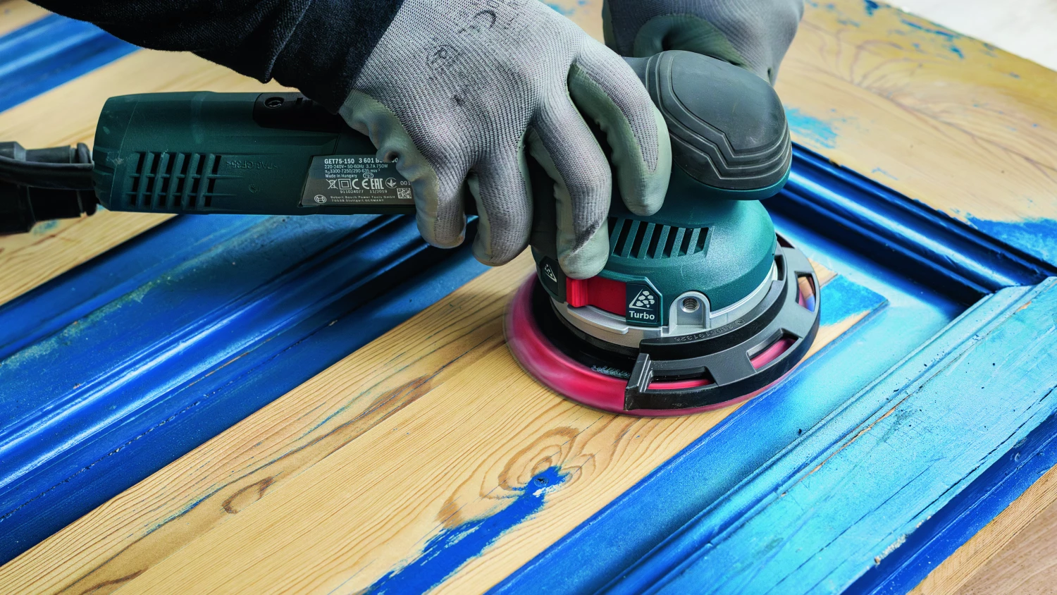 Bosch 2608902446 EXPERT Schuurschijf O780 met film onderlaag - 150mm - K320 (6 stuks)-image