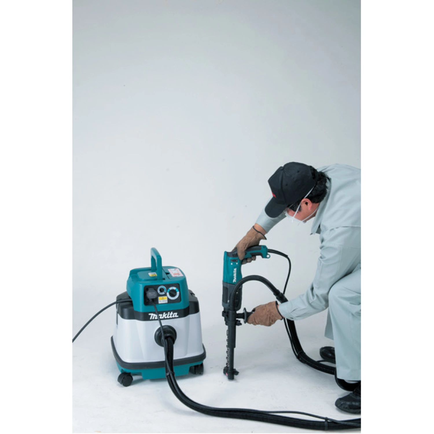 Makita VC2510LX1 Bouwstofzuiger - 1050W - L-klasse - 25L-image