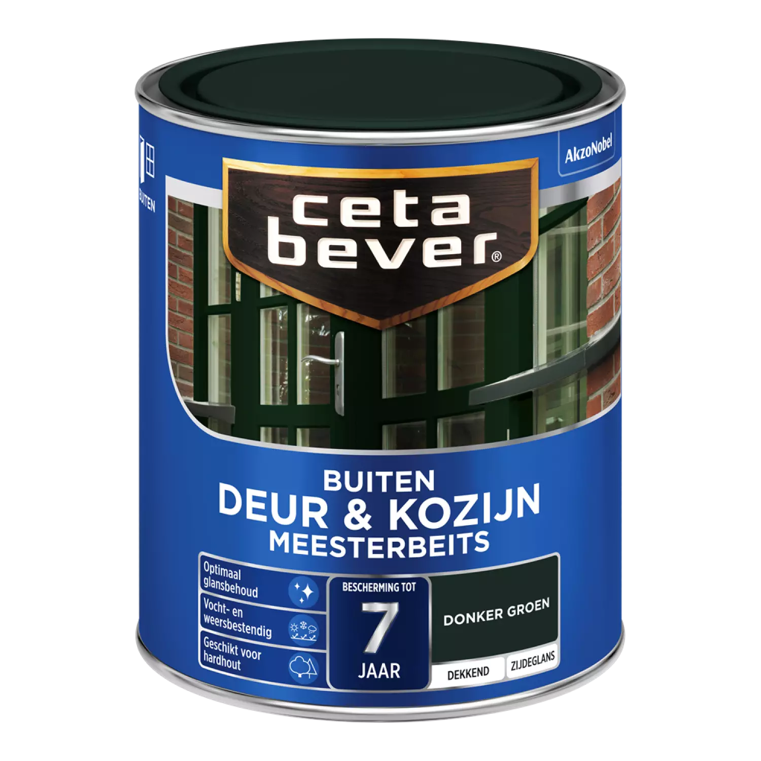 Cetabever Meesterbeits Deur En Kozijn Dekkend - Donkergroen - 750ml-image