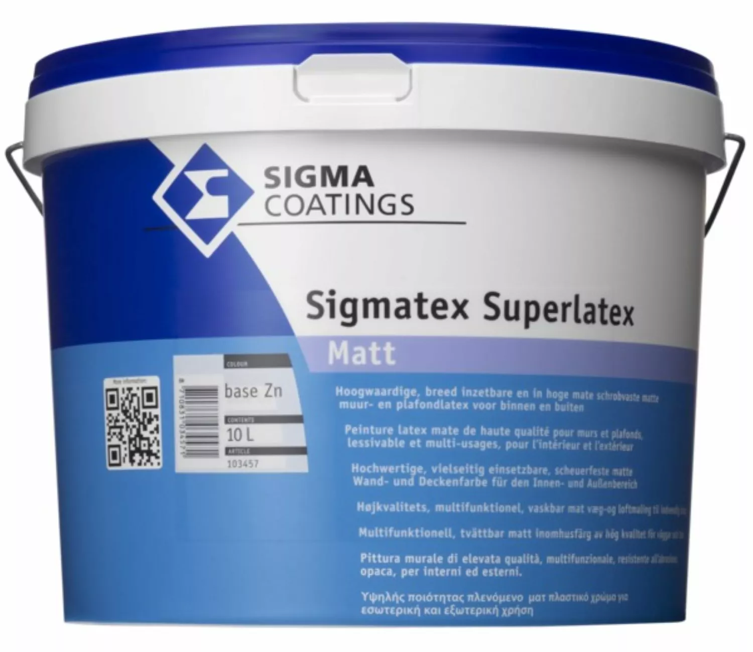 Sigma Sigmatex Superlatex Matt - op kleur gemengd - 10L-image