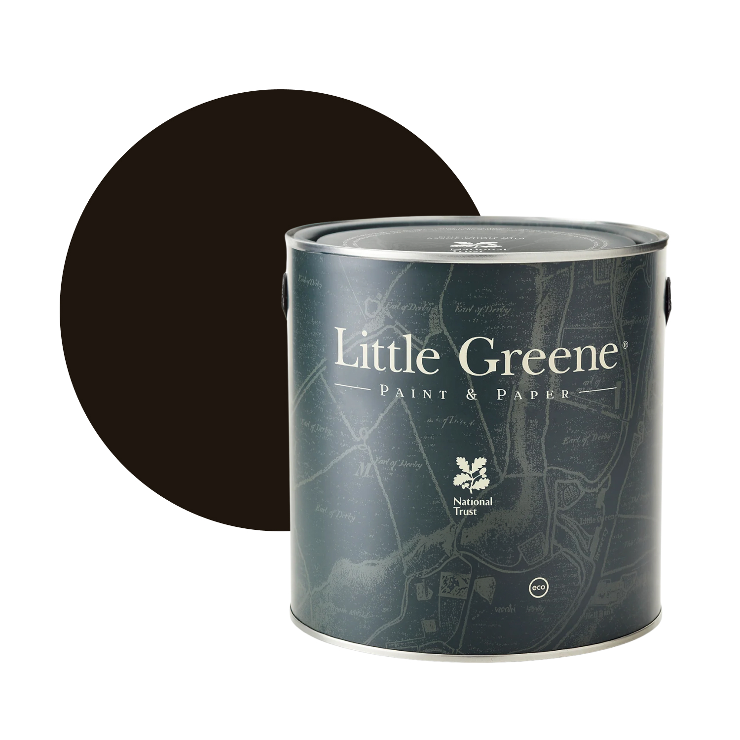 Little Greene Intelligent ASP - Chocolate Colour No. 124 - 2,5L-image