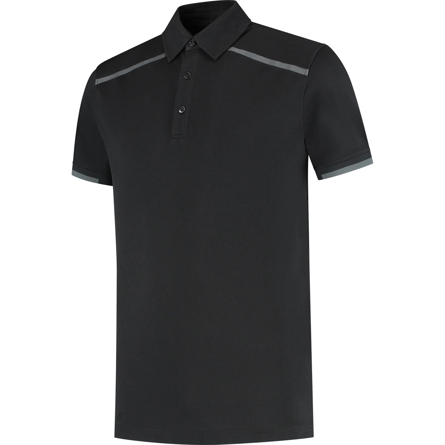 Workman 3406 Poloshirt P2S Innovative - Zwart / Graphite - 7XL-image