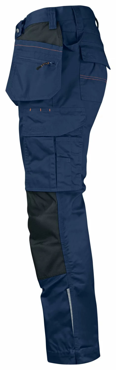 Jobman 2322 Werkbroek Holsterpockets - Maat 52 - Blauw / Zwart-image