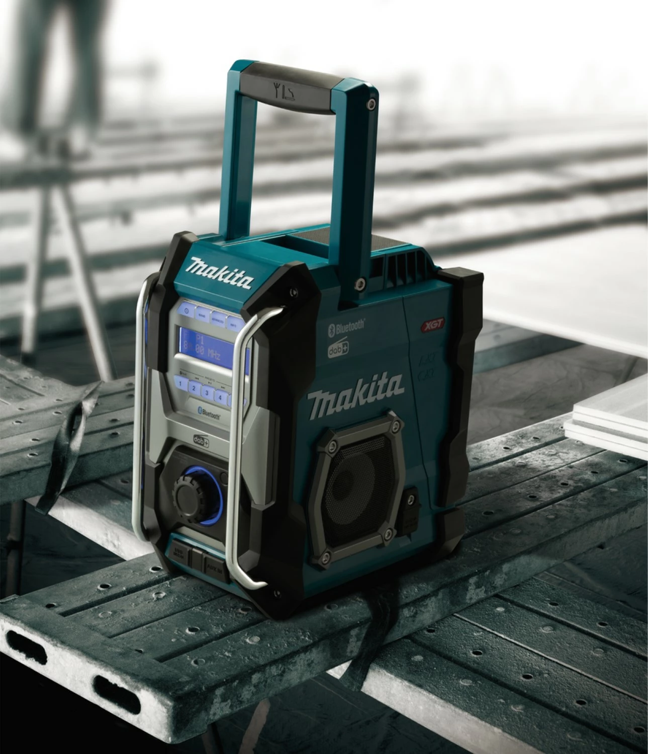 Makita MR004GZ 14,4/18/40V Li-Ion accu bouwradio body - FM/AM - DAB+ - Bluetooth - 230V-image