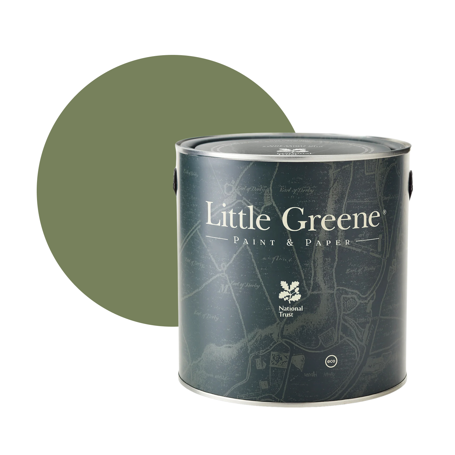 Little Greene Intelligent ASP - Sage Green No. 80 - 2,5L-image