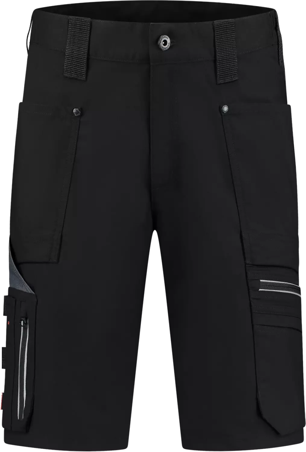 Workman 9063 STRETCH Bermuda Werkbroek P2S - Zwart - Maat 50 (34/34)-image