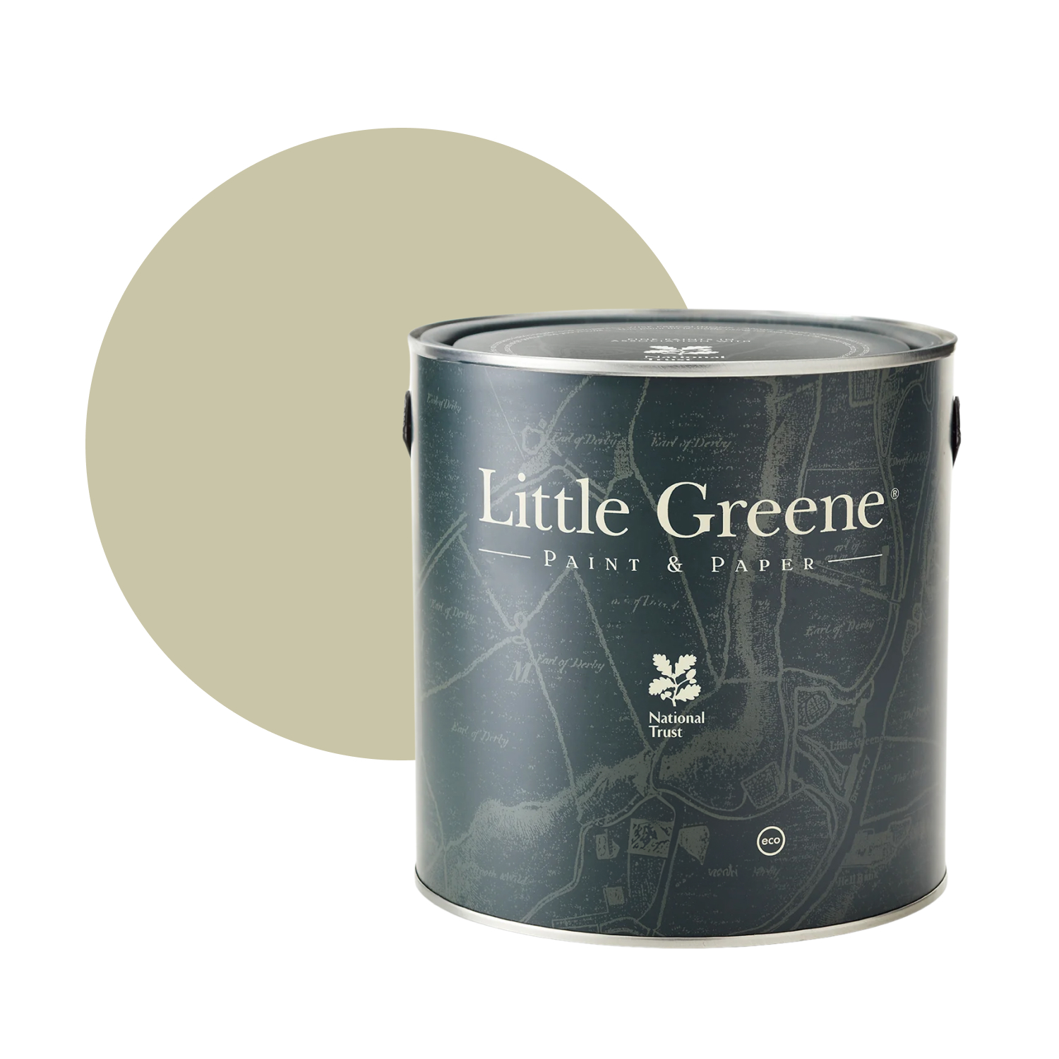 Little Greene Intelligent Matt Emulsion - Portland Stone No. 77 - 2,5L-image