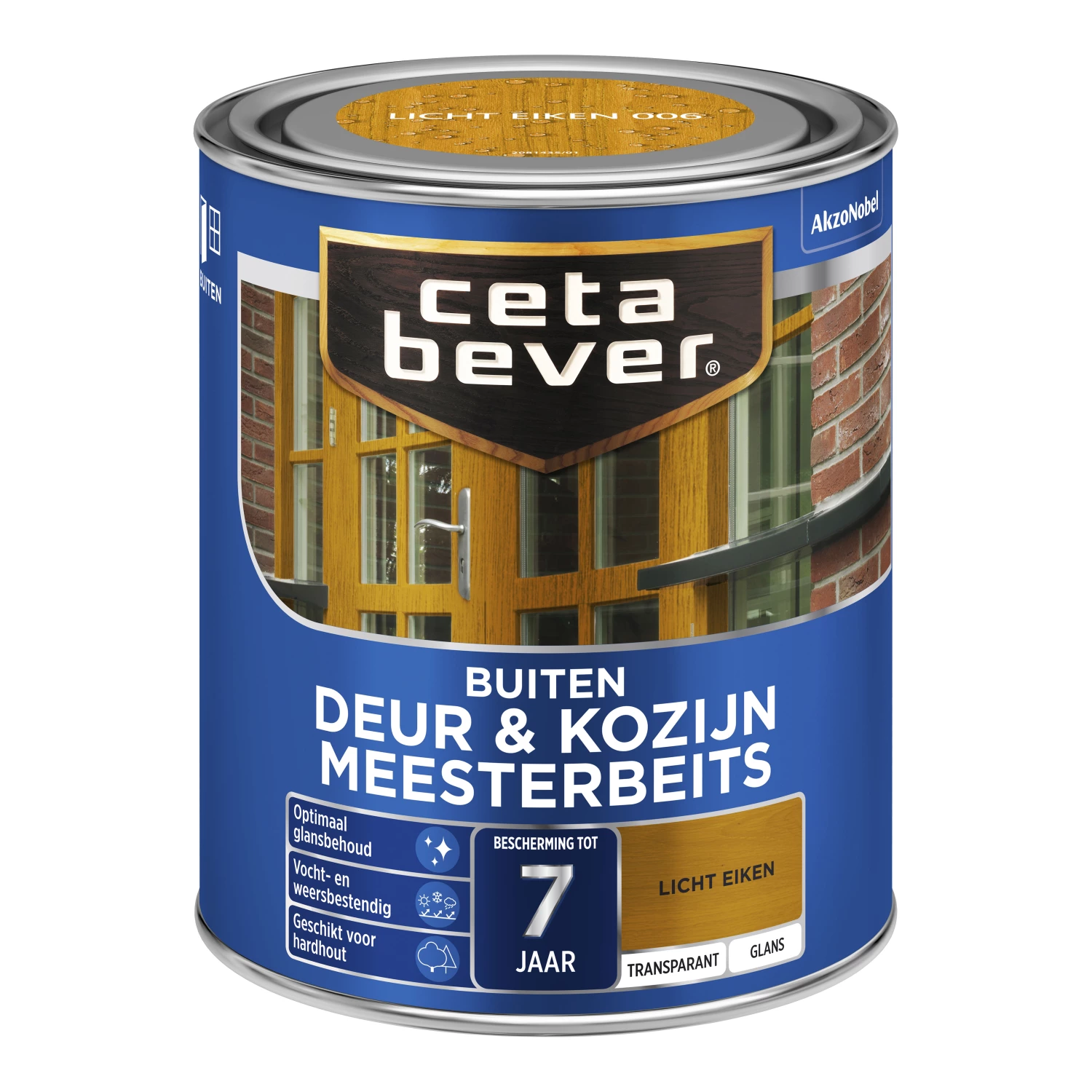 Cetabever Meesterbeits Deur En Kozijn Transparant Glans-image