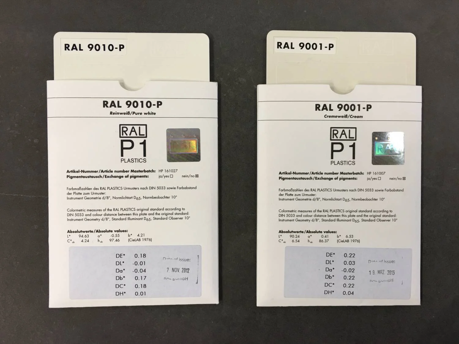 RAL 9001 en RAL 9010 muurverf: wat is het verschil?-image