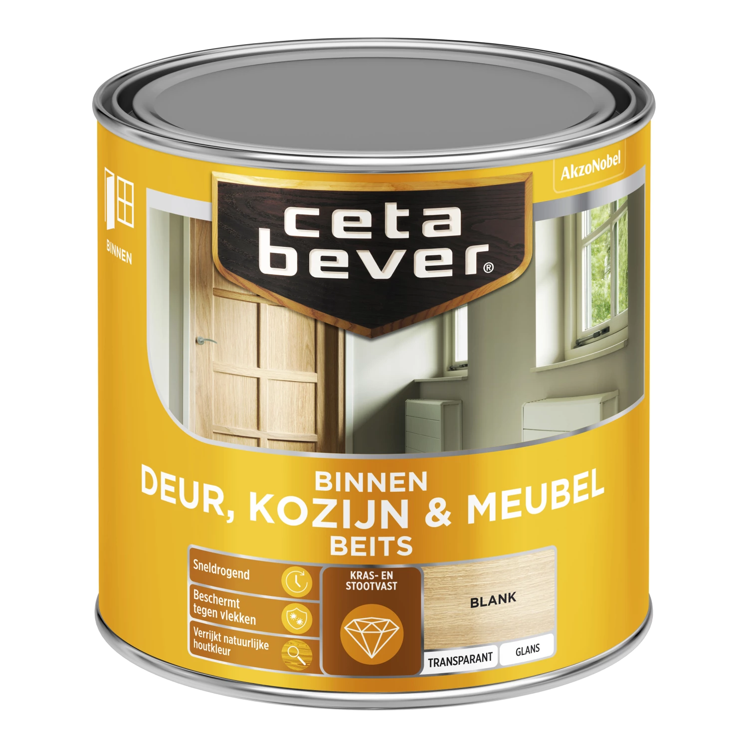 Cetabever Binnenbeits Deuren & Kozijnen Transparant Glans-image