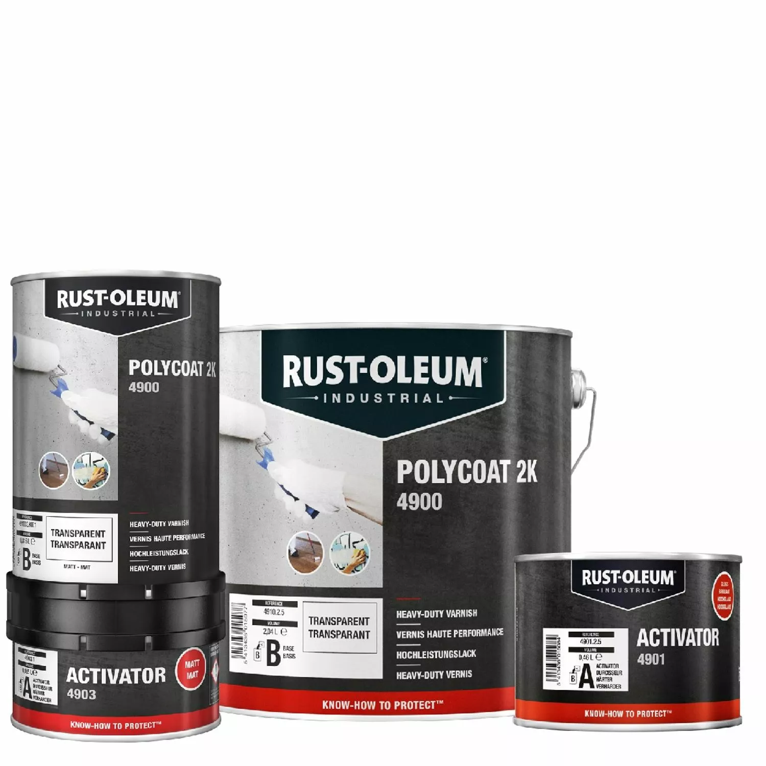 Rust-Oleum Polycoat 2K Heavy Duty vernis base 2.5L-image