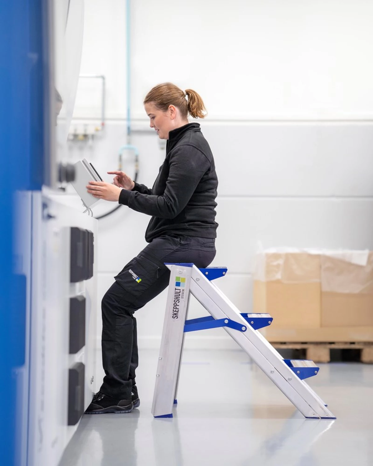 Little Jumbo 1235425503 Apo-Jumbo Montagetrap - Inklapbaar - 3 treden-image