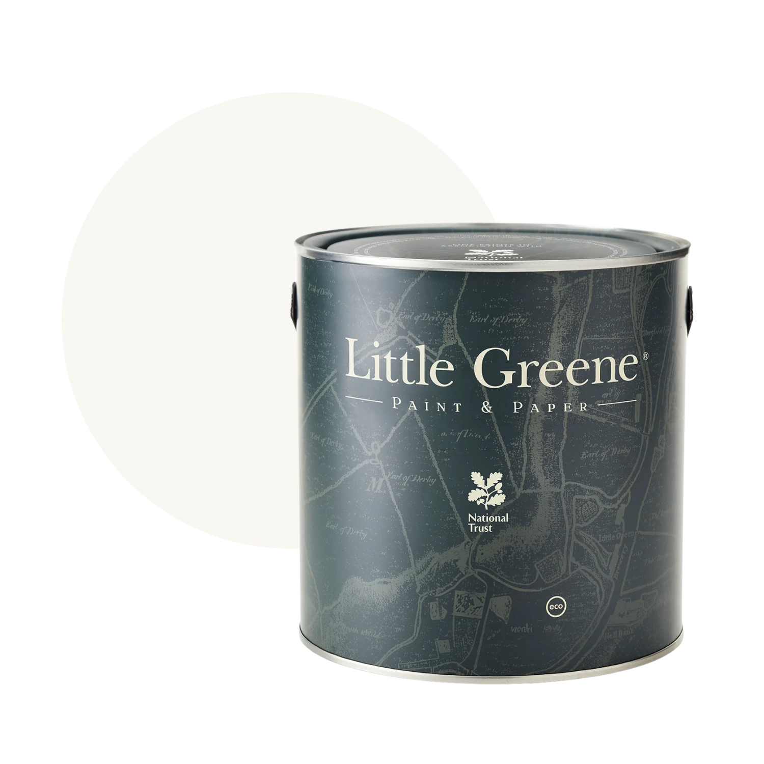 Little Greene Intelligent Matt Emulsion - Flint No. 236 - 5L-image