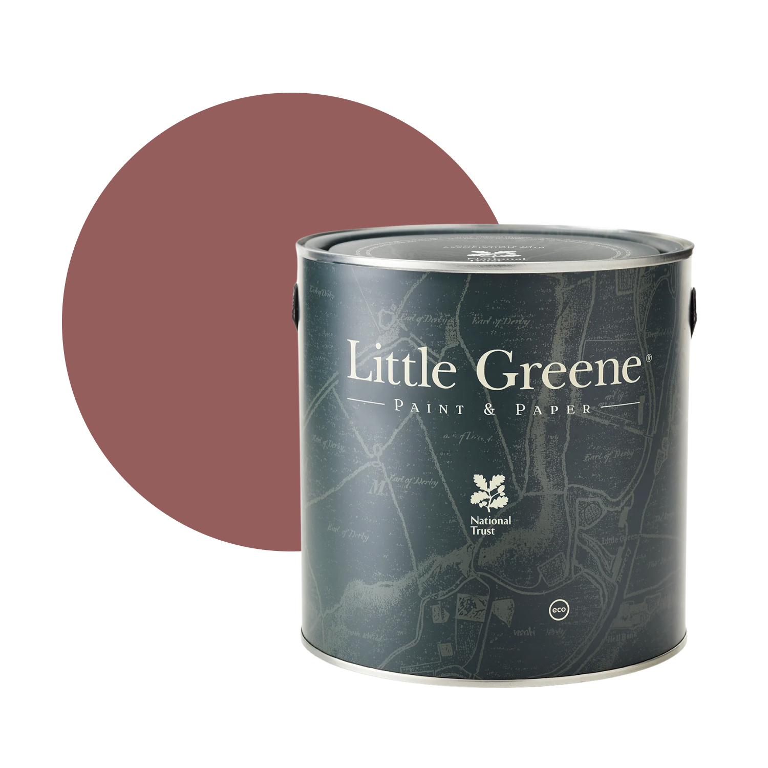 Little Greene Absolute Matt Emulsion - Ashes Of Roses No. 6 - 1L-image