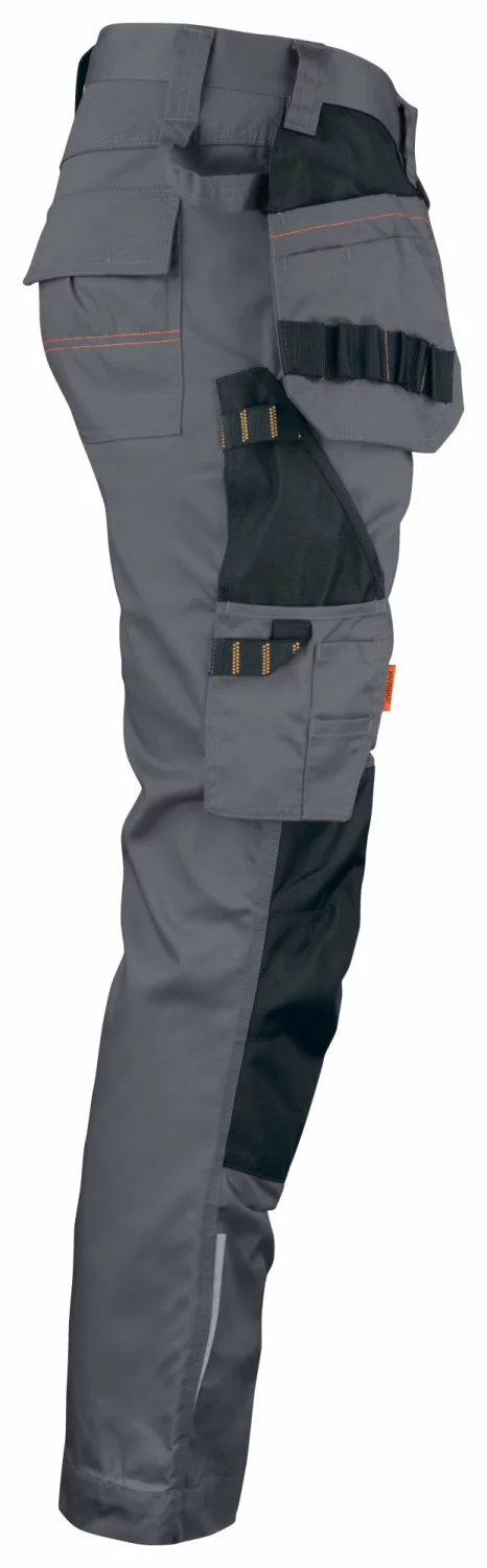 Jobman 2322 Werkbroek Holsterpockets - Maat 42 - Grijs/Zwart-image