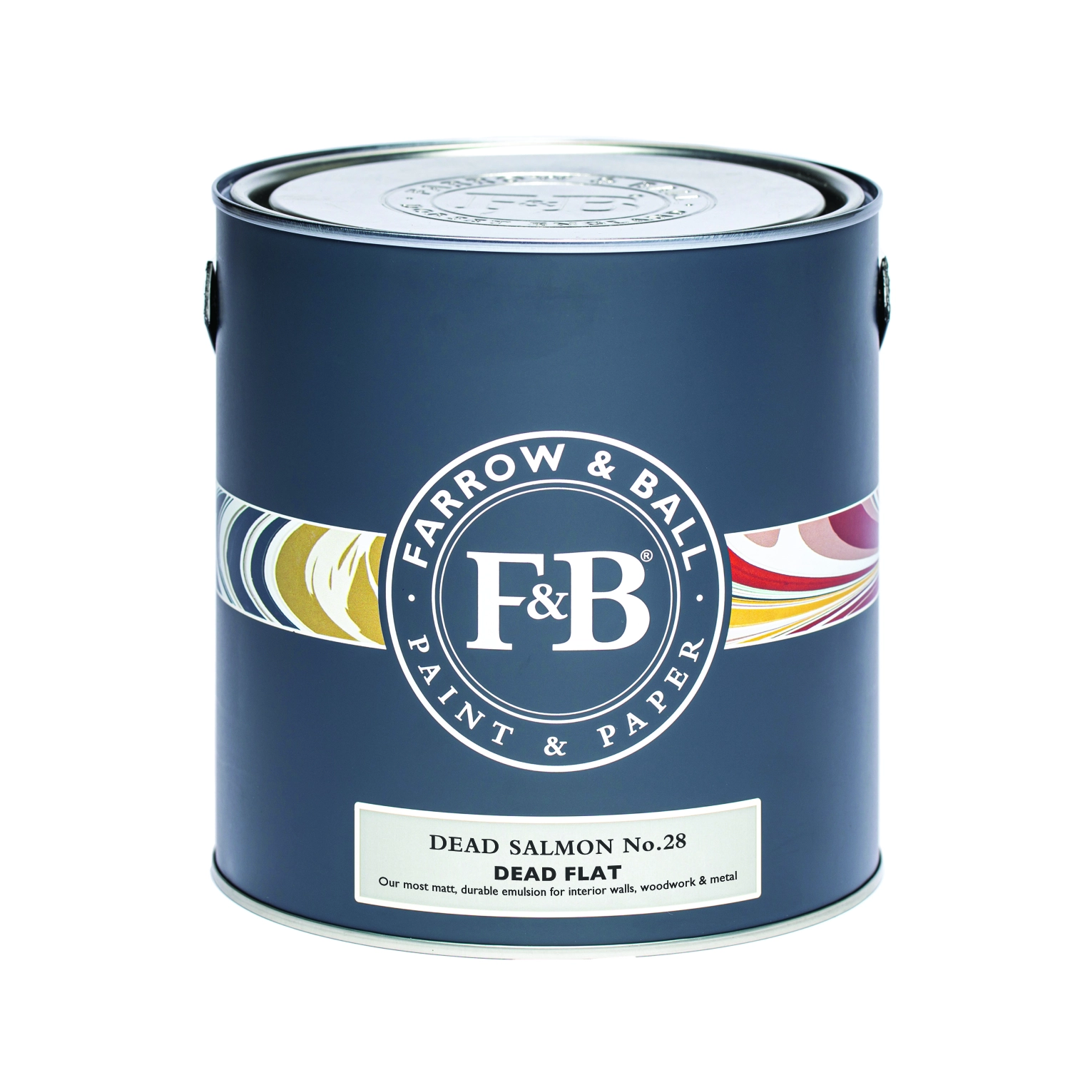 Farrow & Ball Dead flat Dead Salmon No.28 2,5L-image