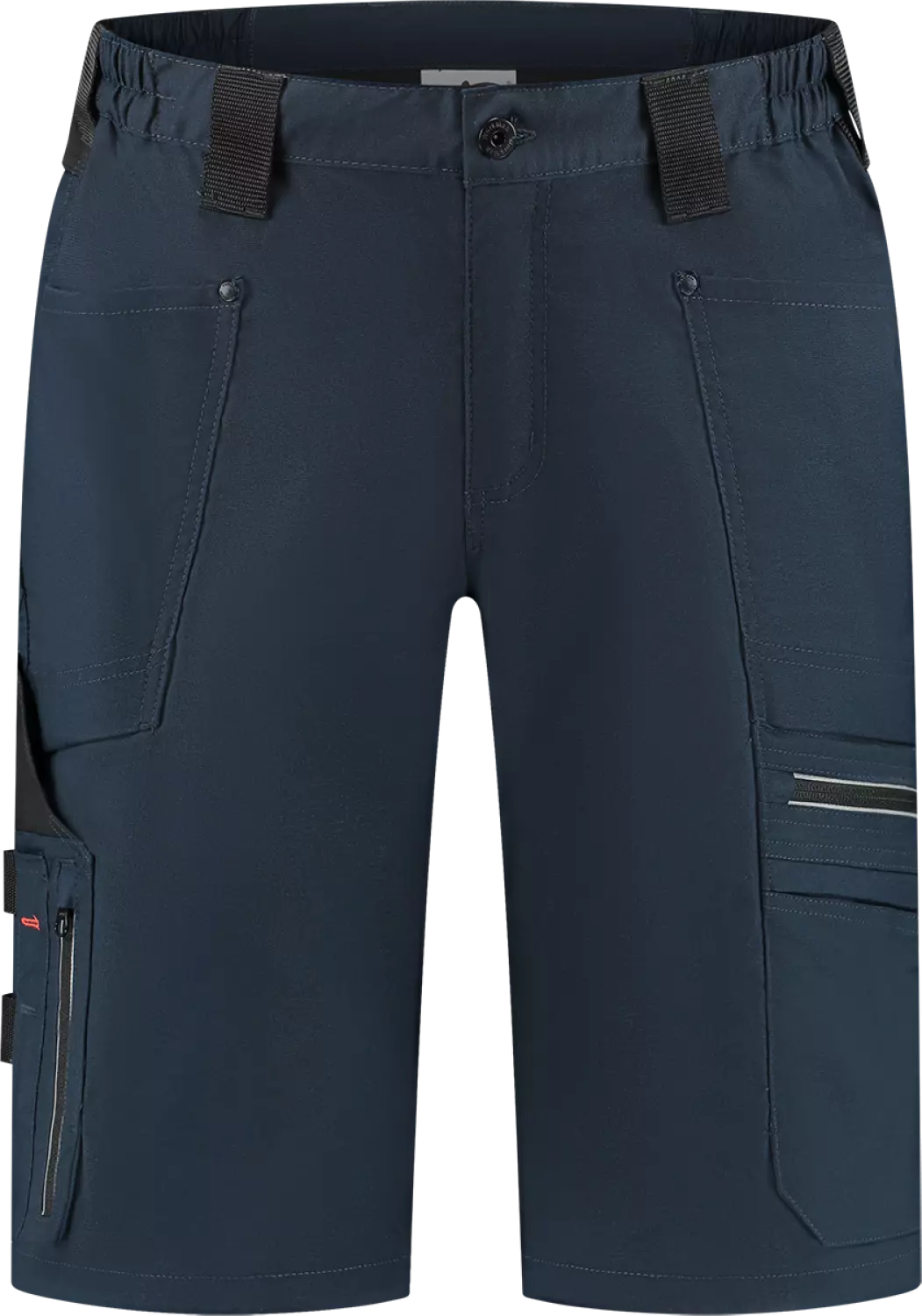 Workman 9023 STRETCH Bermuda Werkbroek P2S - Navy / Black - Maat 60 (44/36)-image