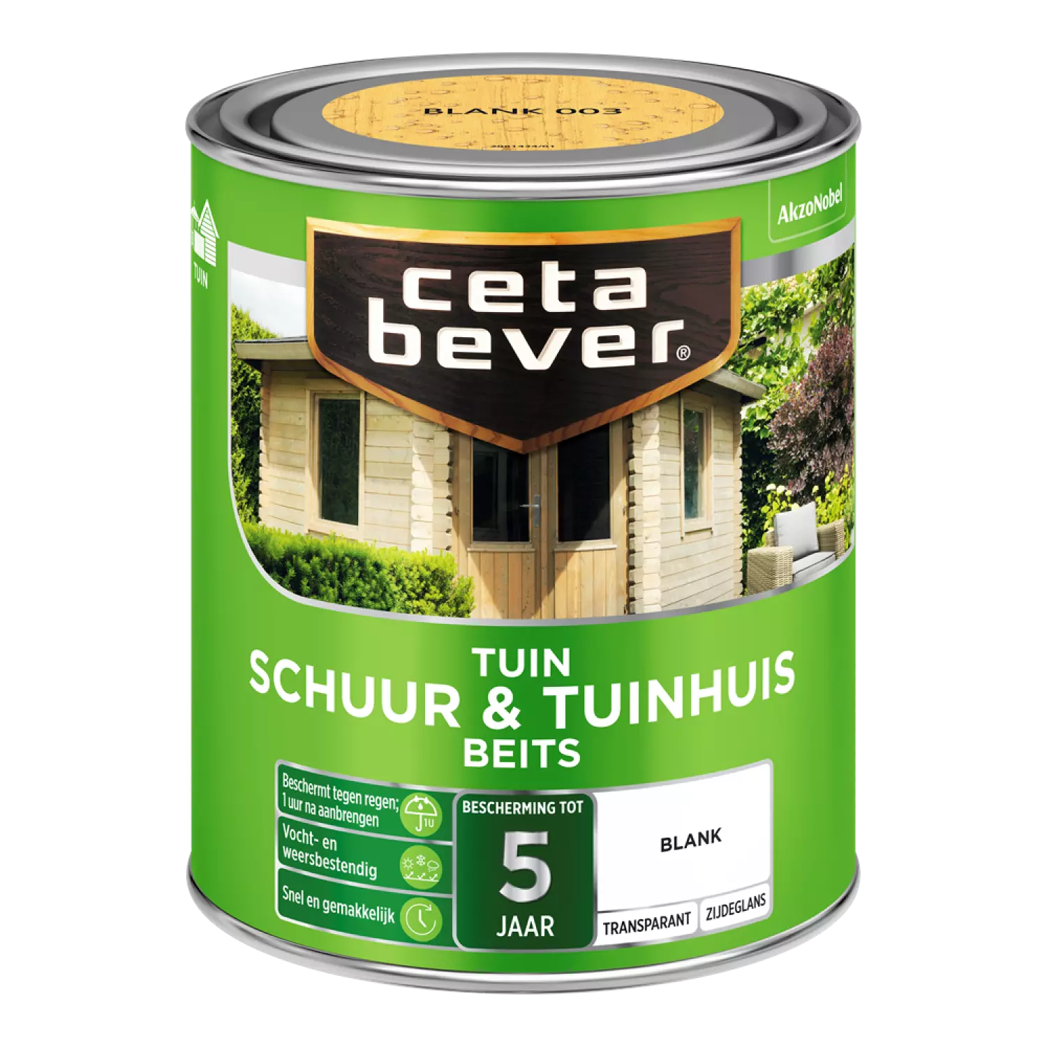 Cetabever Schuur & Tuinhuis Beits Transparant - Blank - 750ml-image