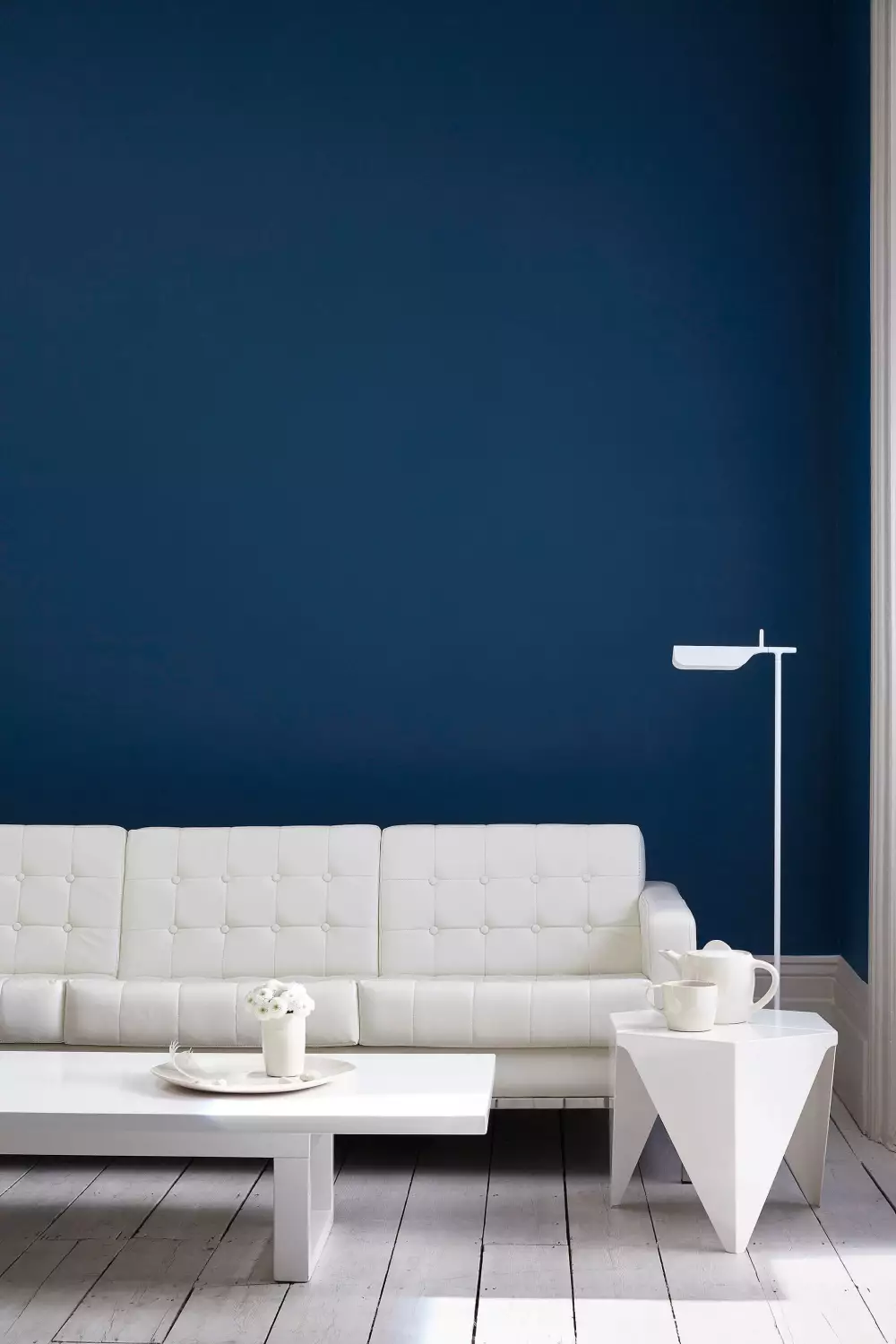 Little Greene Intelligent Floor Paint - Royal Navy No. 257 - 1L