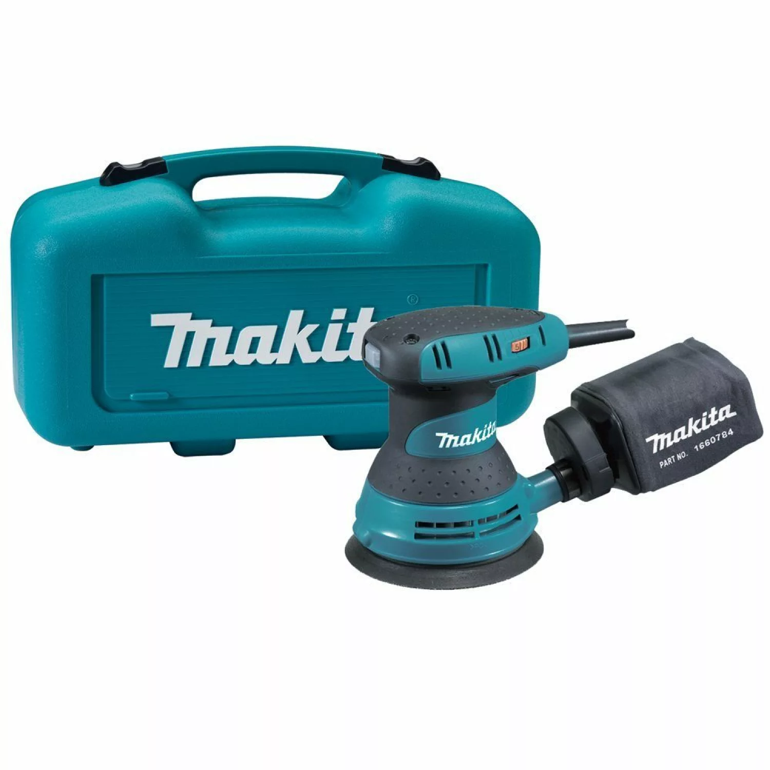 Makita BO5031K Excentrische schuurmachine in koffer - 300W - 125mm - variabel-image