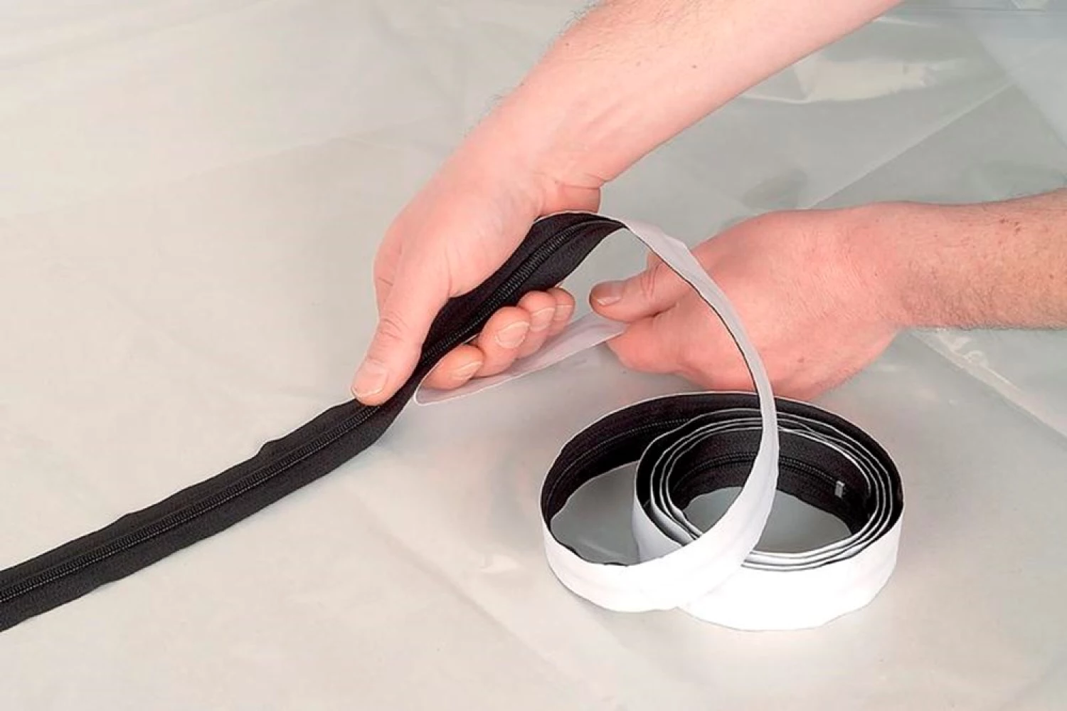 Wolfcraft 4005000 Vuilwerende deur - met ritssluiting-image