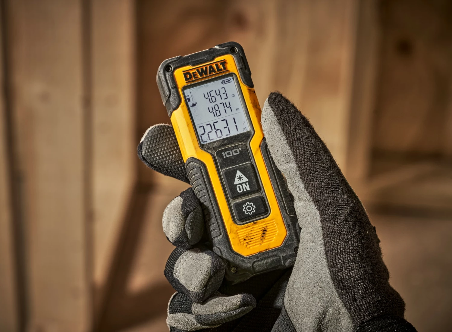 DeWALT DWHT77100-XJ Digitale Afstandsmeter - 30 m - 2x 1,5V AAA batterijen