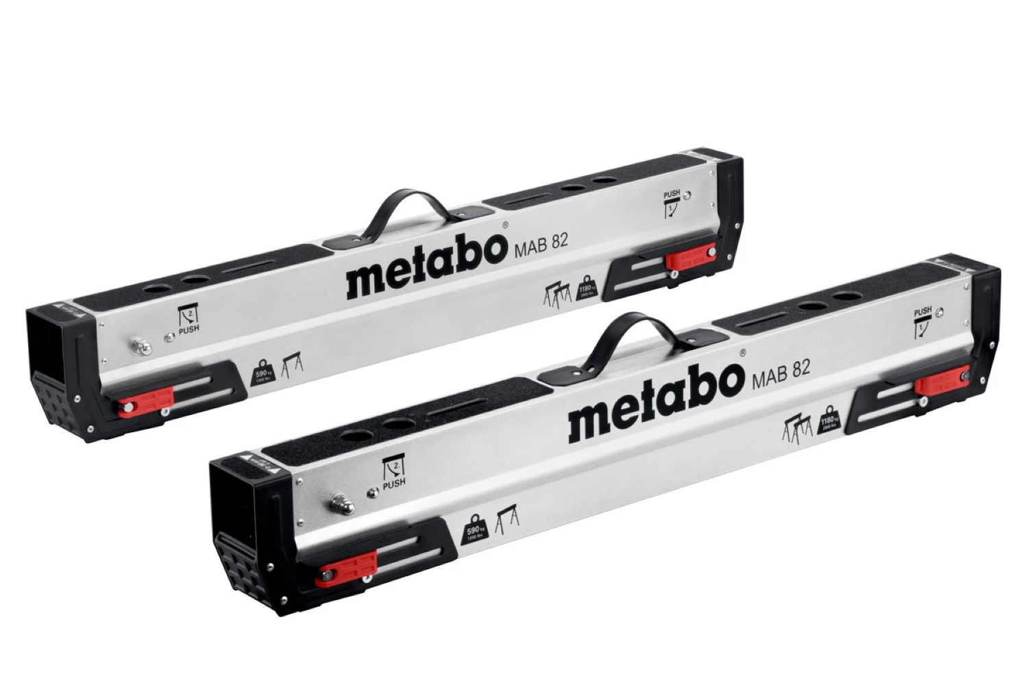 Metabo MAB 82 Stalen schragen set - draagcapaciteit 590 kg (2 stuks)