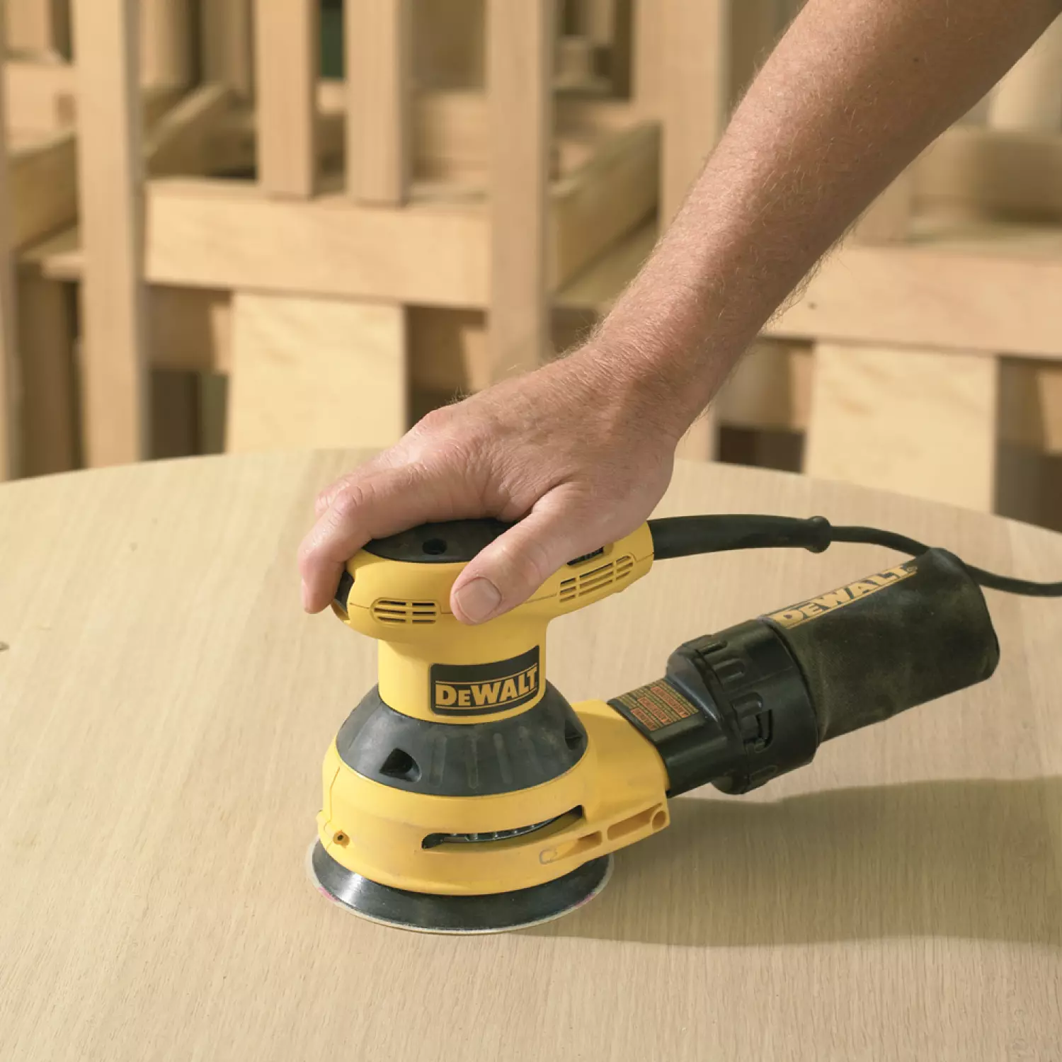 DeWALT DT3105 Schuurschijf - K120 - 125mm (10st)-image