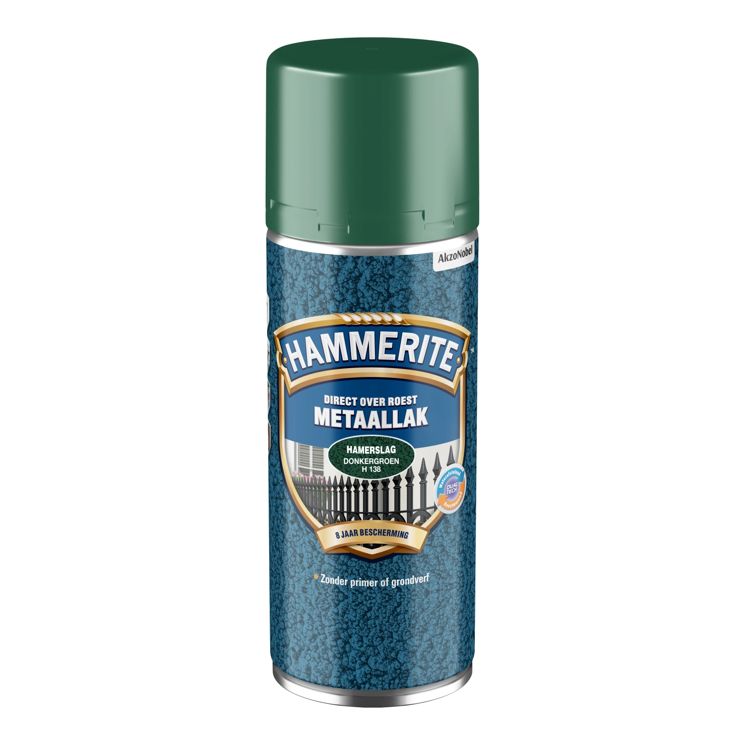 Hammerite Hamerslag Metaallak - Donker groen - 400ml-image