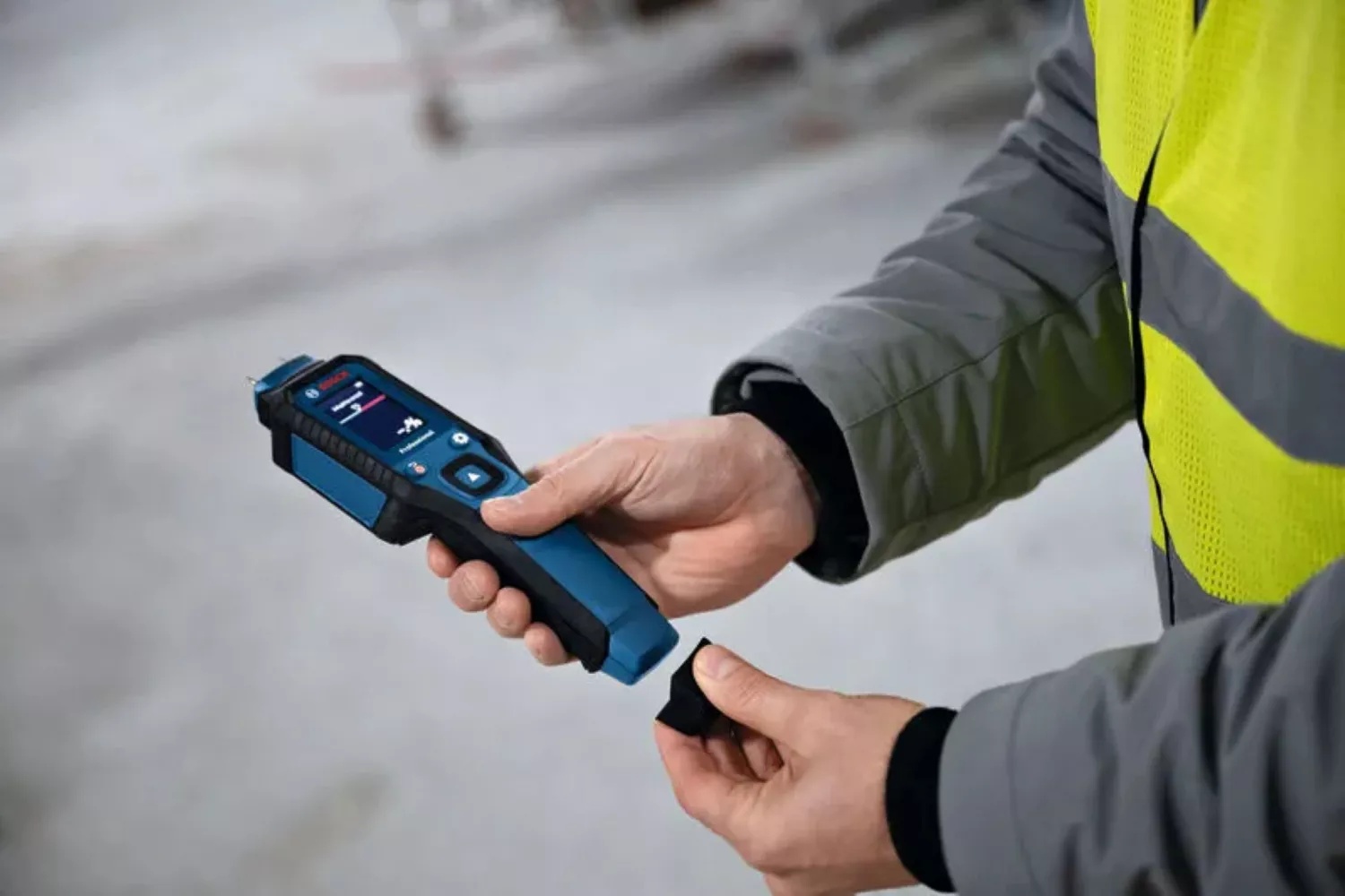 Bosch GMP 1-13 Houtvochtmeter in opbergtas