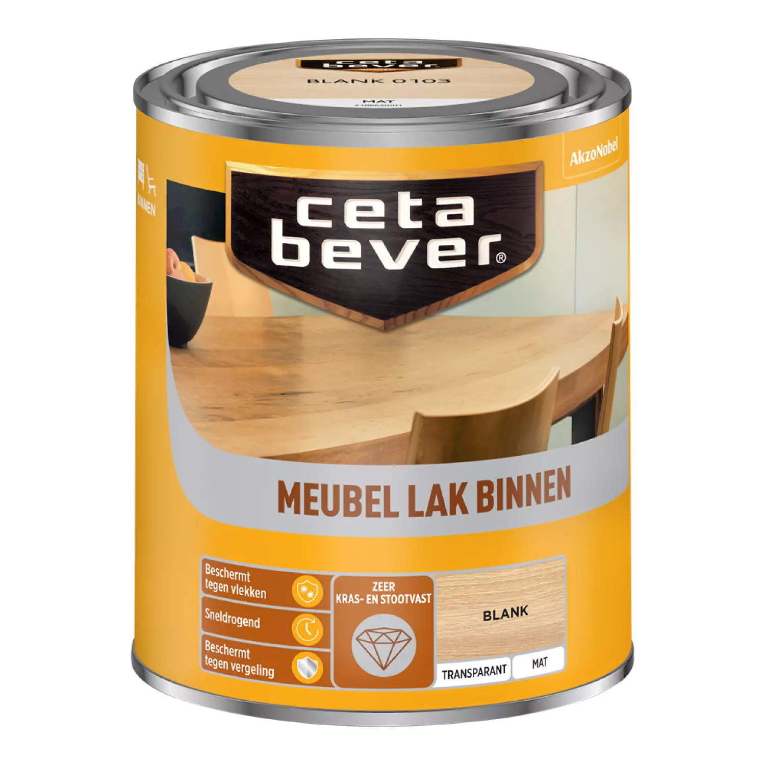 Cetabever Meubellak Transparant Mat - Blank - 750ml-image