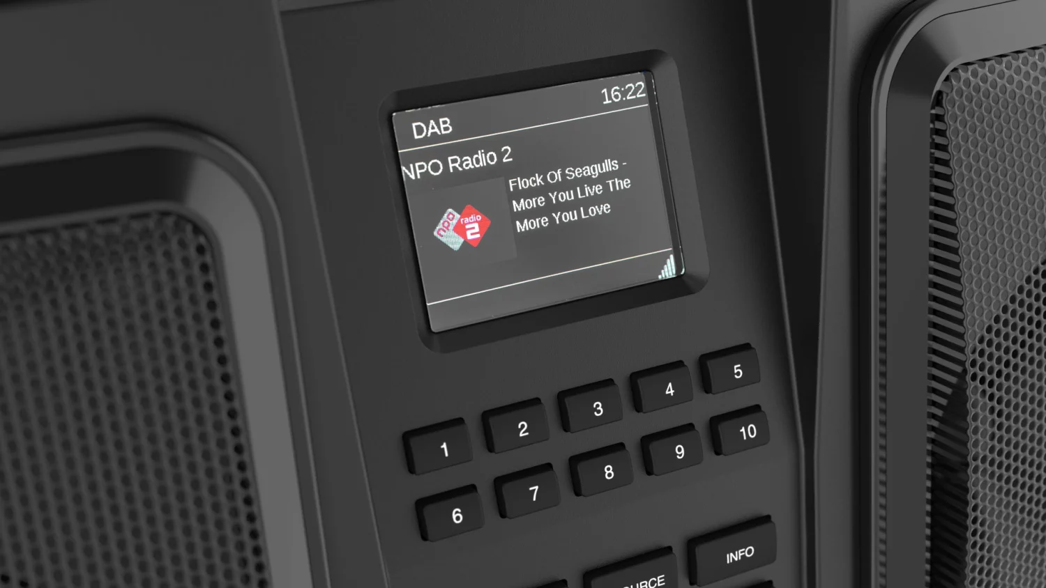 PerfectPro RB2 Rockbull Bouwradio - FM RDS / DAB+ - AUX-in - bluetooth - werkt op netstroom en batterij-image