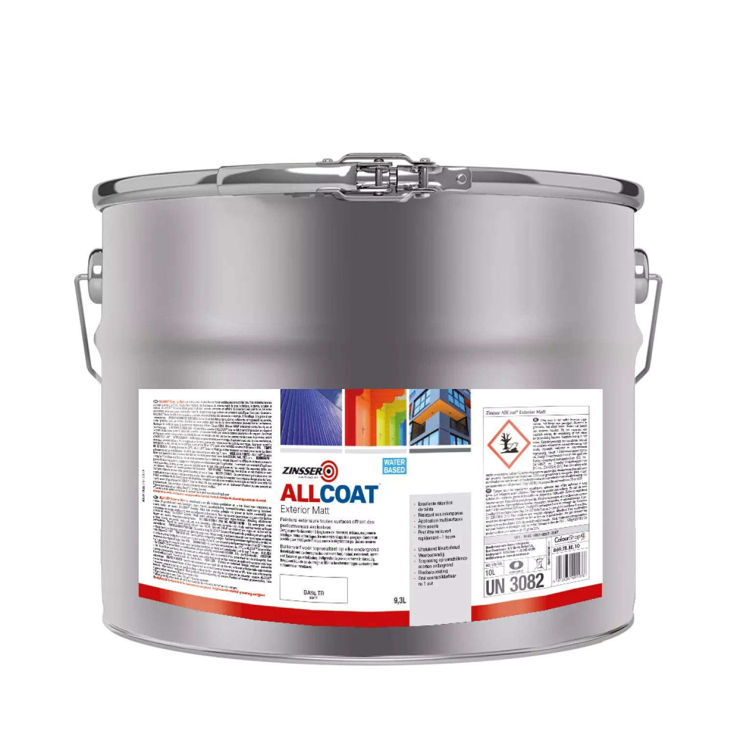 Zinsser Allcoat Exterior Matt BASE TR 10L
