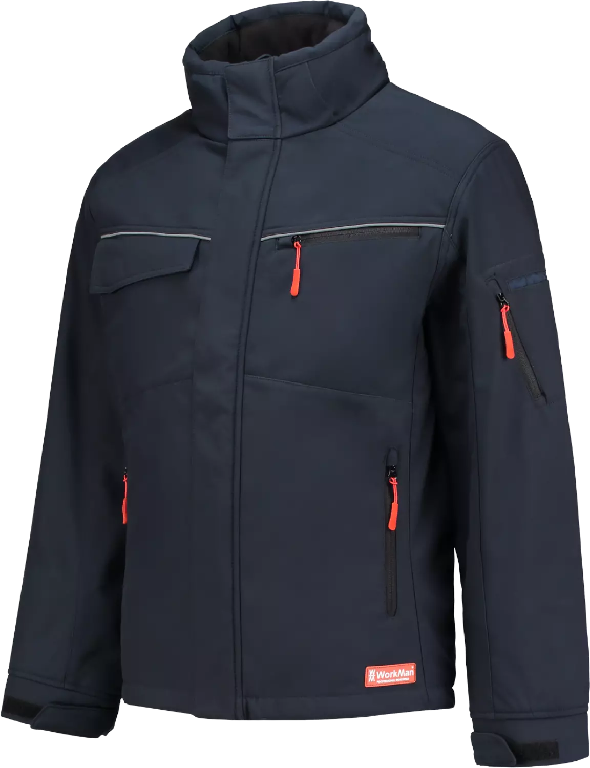 Workman 2532 Softshell Jacket Winter - Navy - 3XL-image
