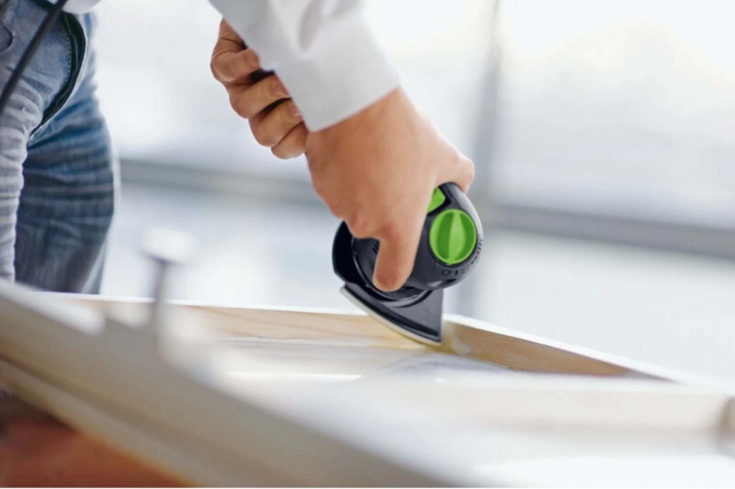 Festool 497393 STF Granat Schuurvel - Delta - P100 - 93mm (100st)-image