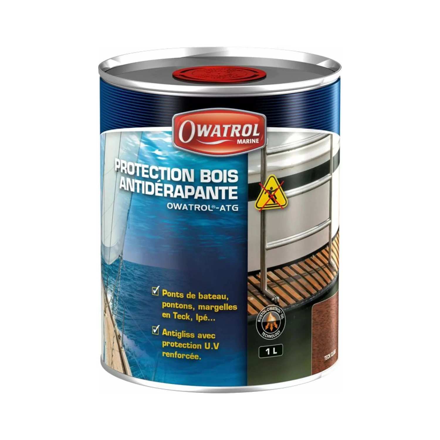 Owatrol Atg Antislipbeits Helder Teak 1L-image