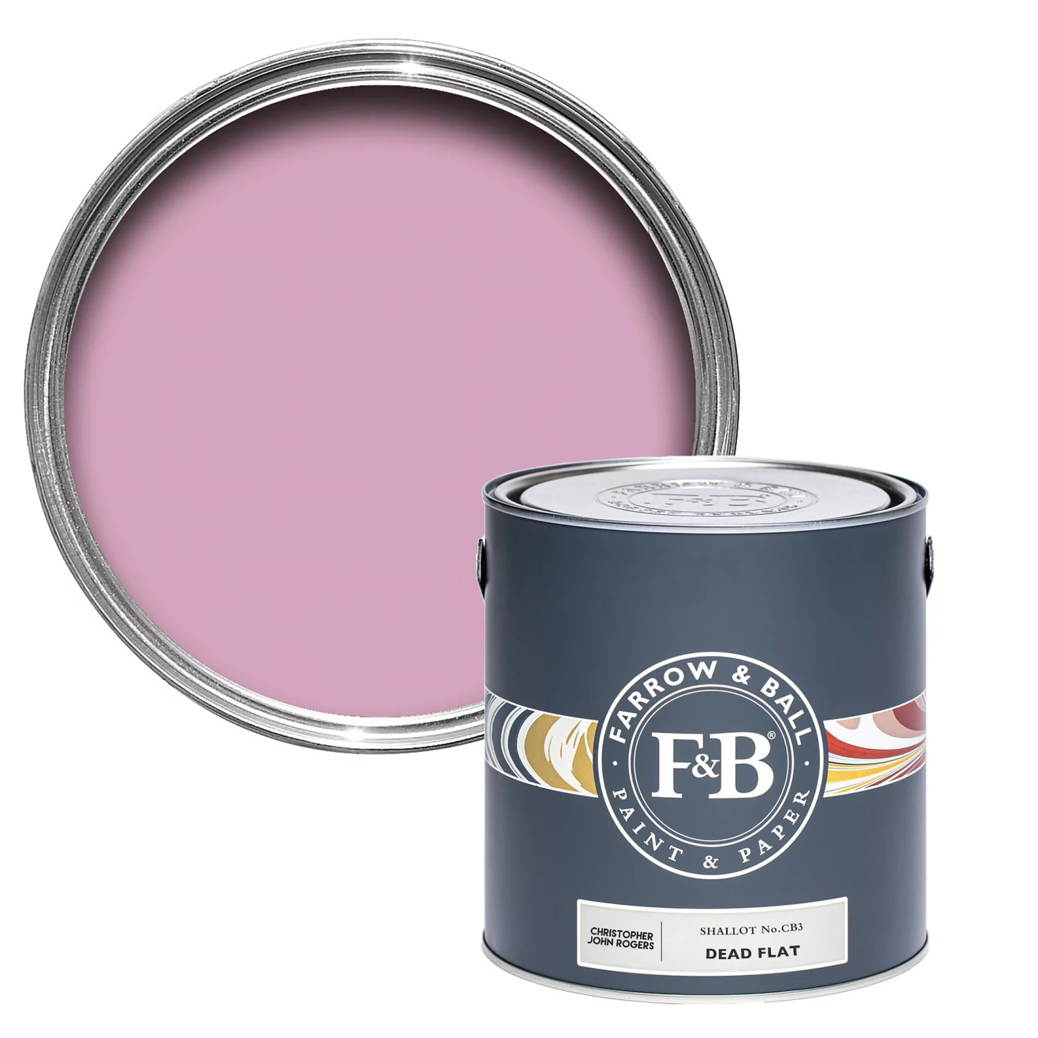 Farrow & Ball Flat Eggshell Shallot No.CB3 - 5L-image