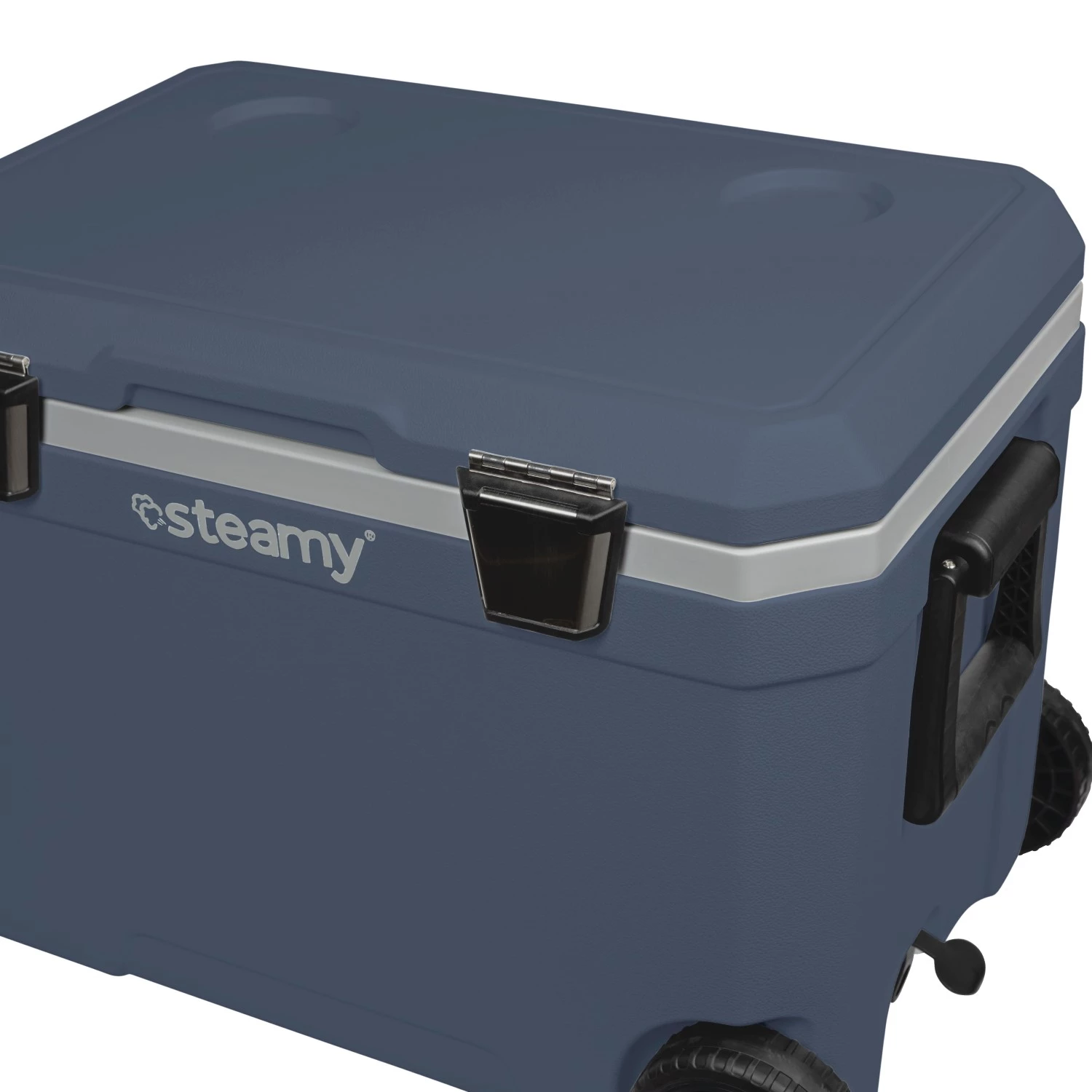 Steamy SCR70WBE Cool 70 Koelbox op wielen - 70L - Blauw-image