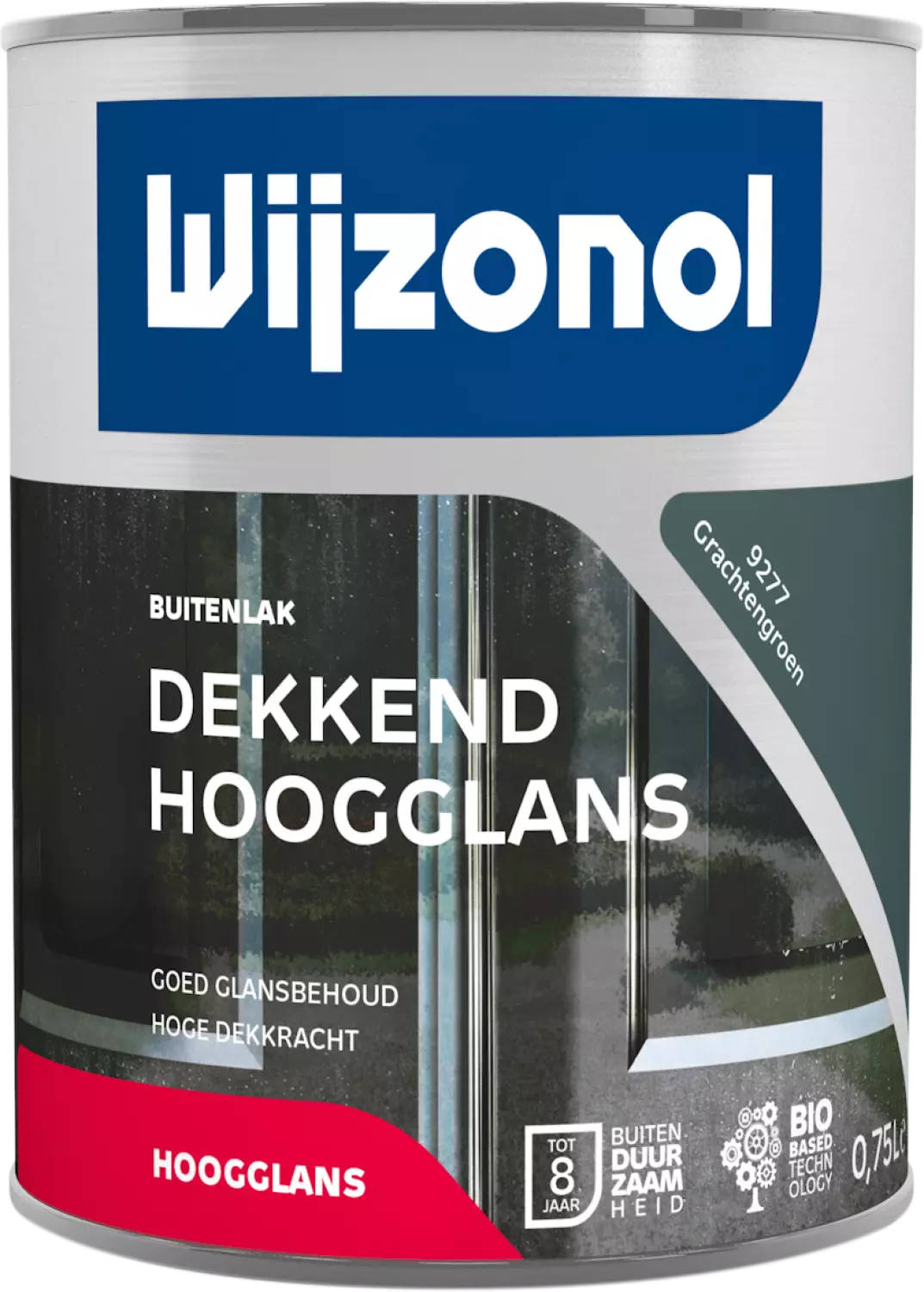 Wijzonol Dekkend Hoogglanslak - 9277 Grachtengroen - 0,75L-image