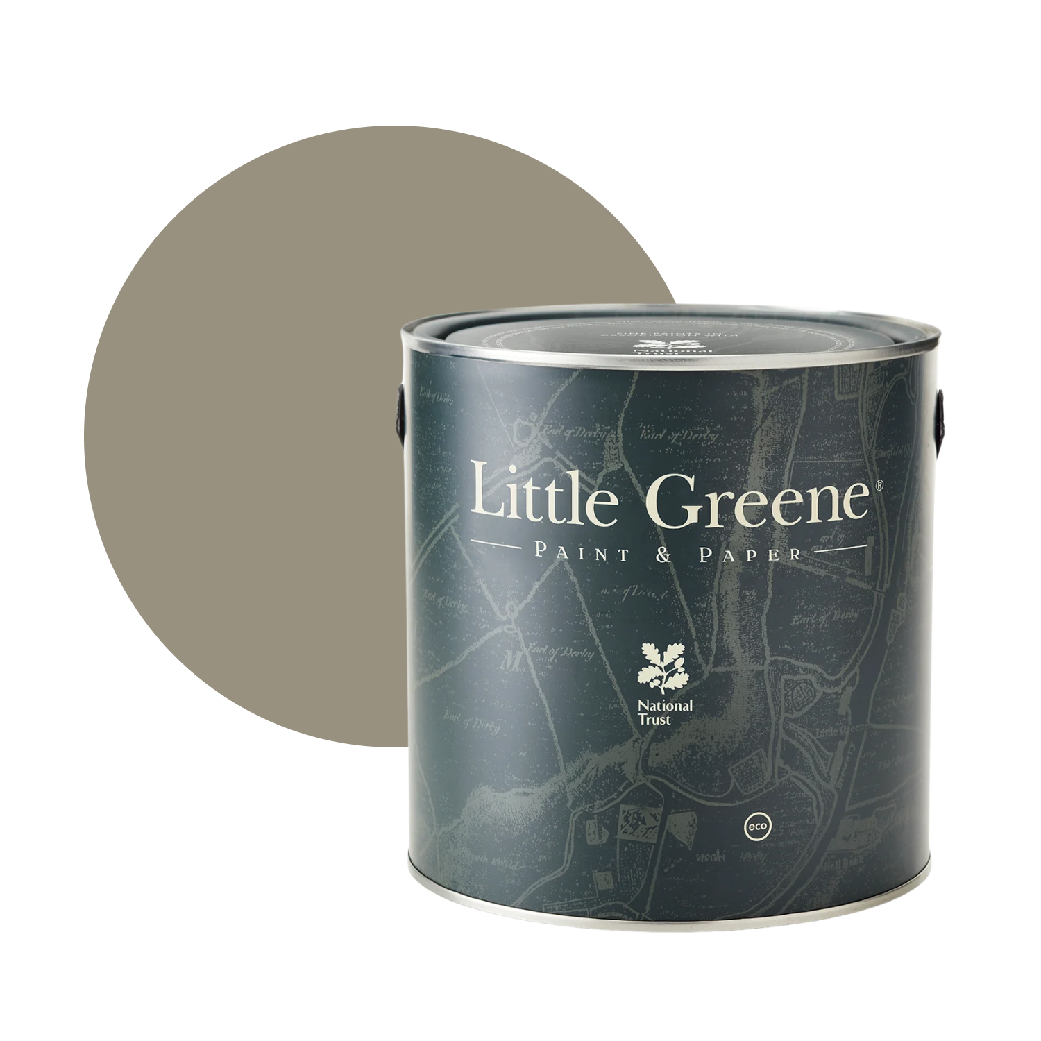 Little Greene Intelligent Floor Paint - Serpentine No. 233 - 2,5L-image