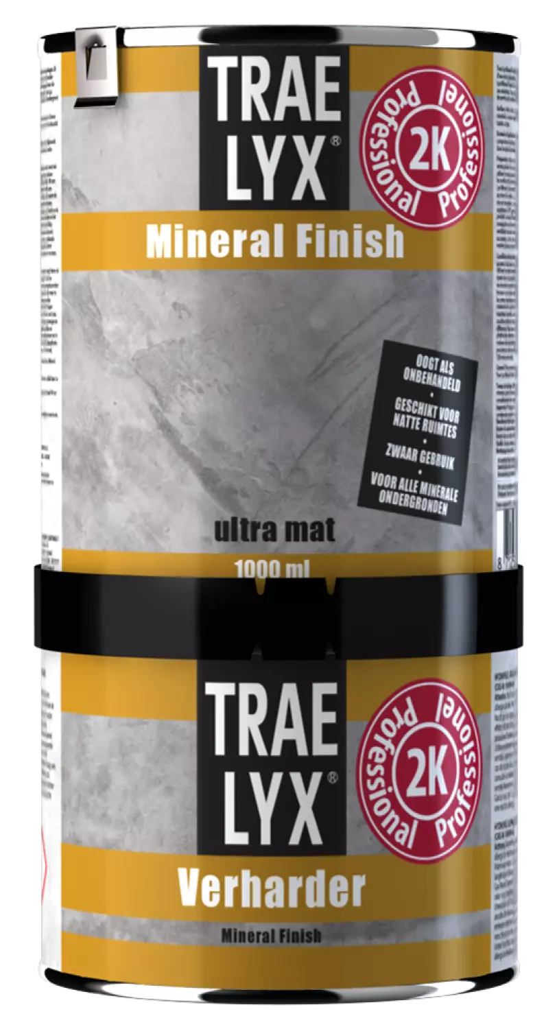 Trae Lyx Mineral Finish 1L incl. Trae Lyx grondlak 1L-image