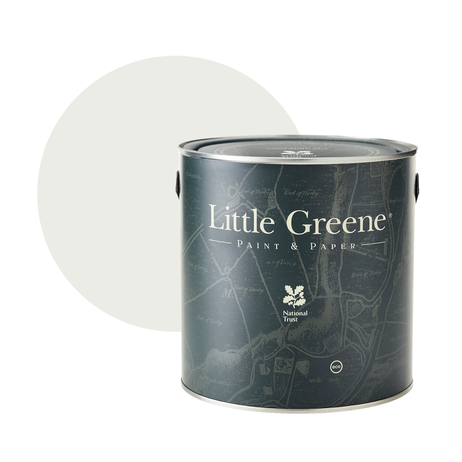 Little Greene Absolute Matt Emulsion - Slaked Lime Mid No. 149 - 2,5L-image