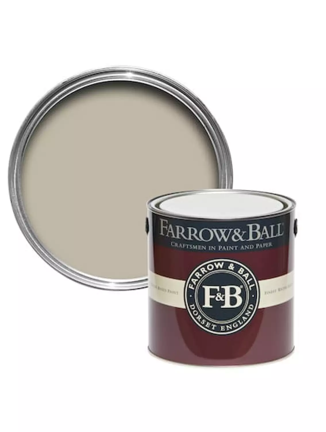 Farrow & Ball Flat Eggshell Stony Ground No.211 - 2,5L-image