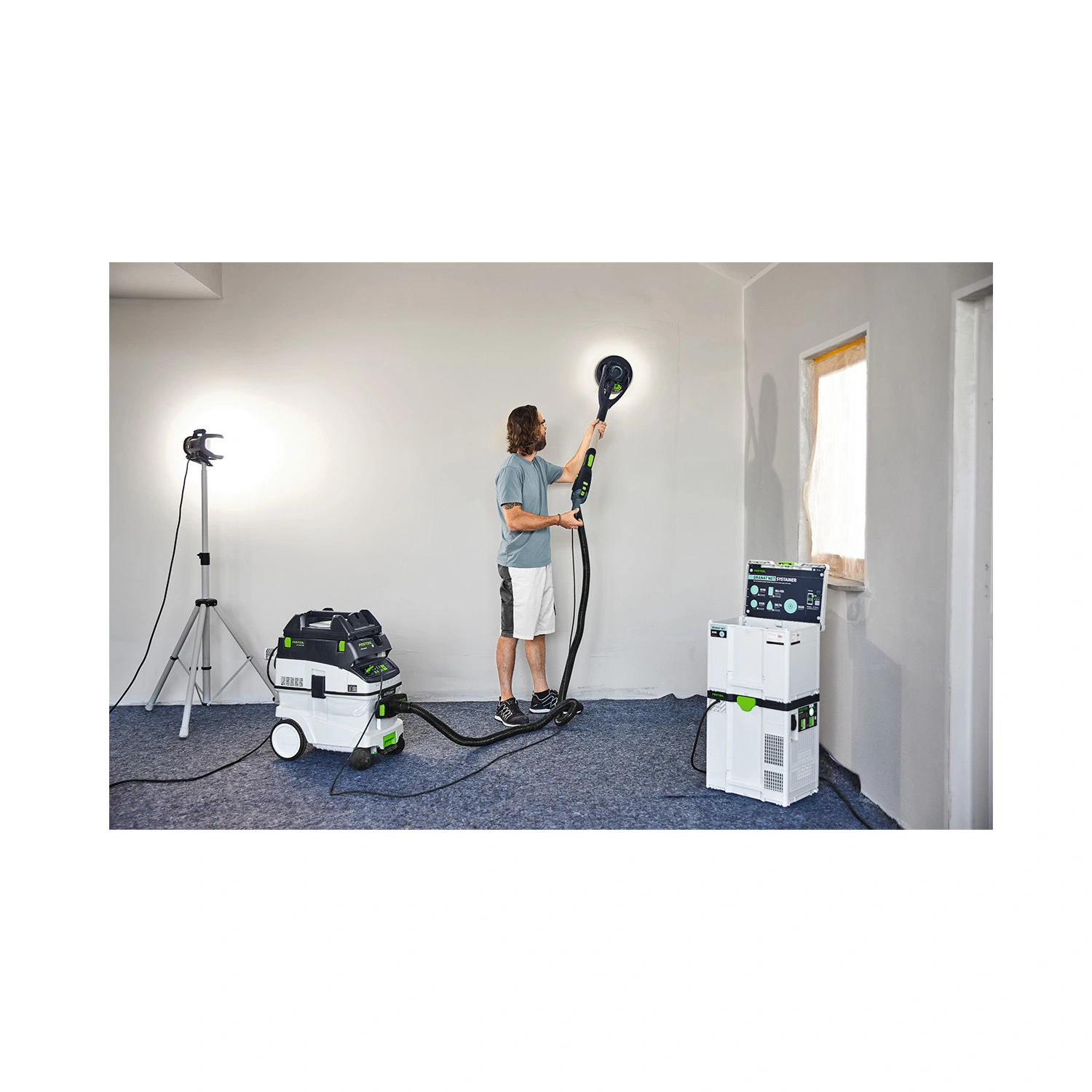 Festool DUO-Plus SYSLITE Bouwstraler in systainer- 112W - 8000Lm