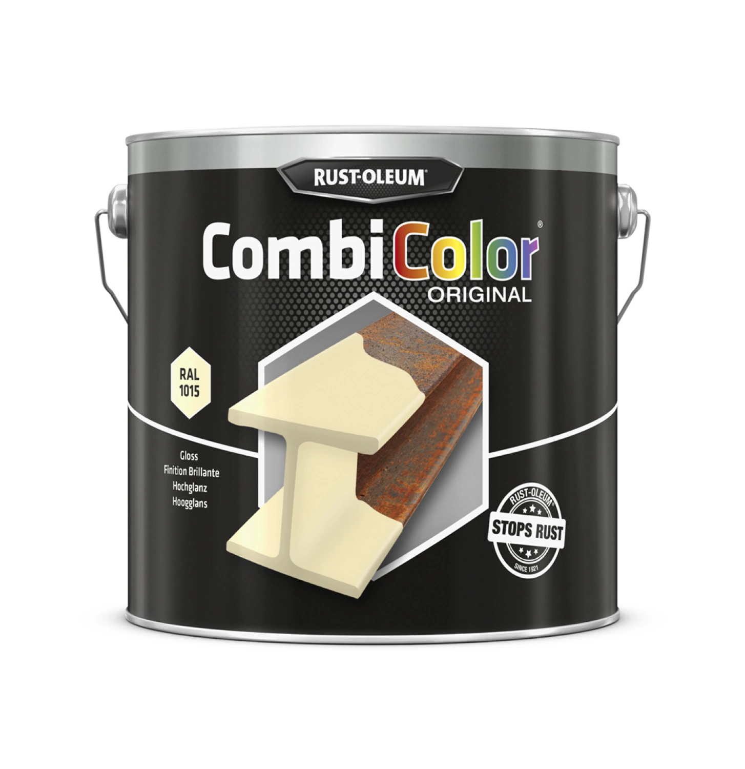 Rust-Oleum Combicolor Hoogglans - RAL 1015 licht ivoor - 2,5L-image