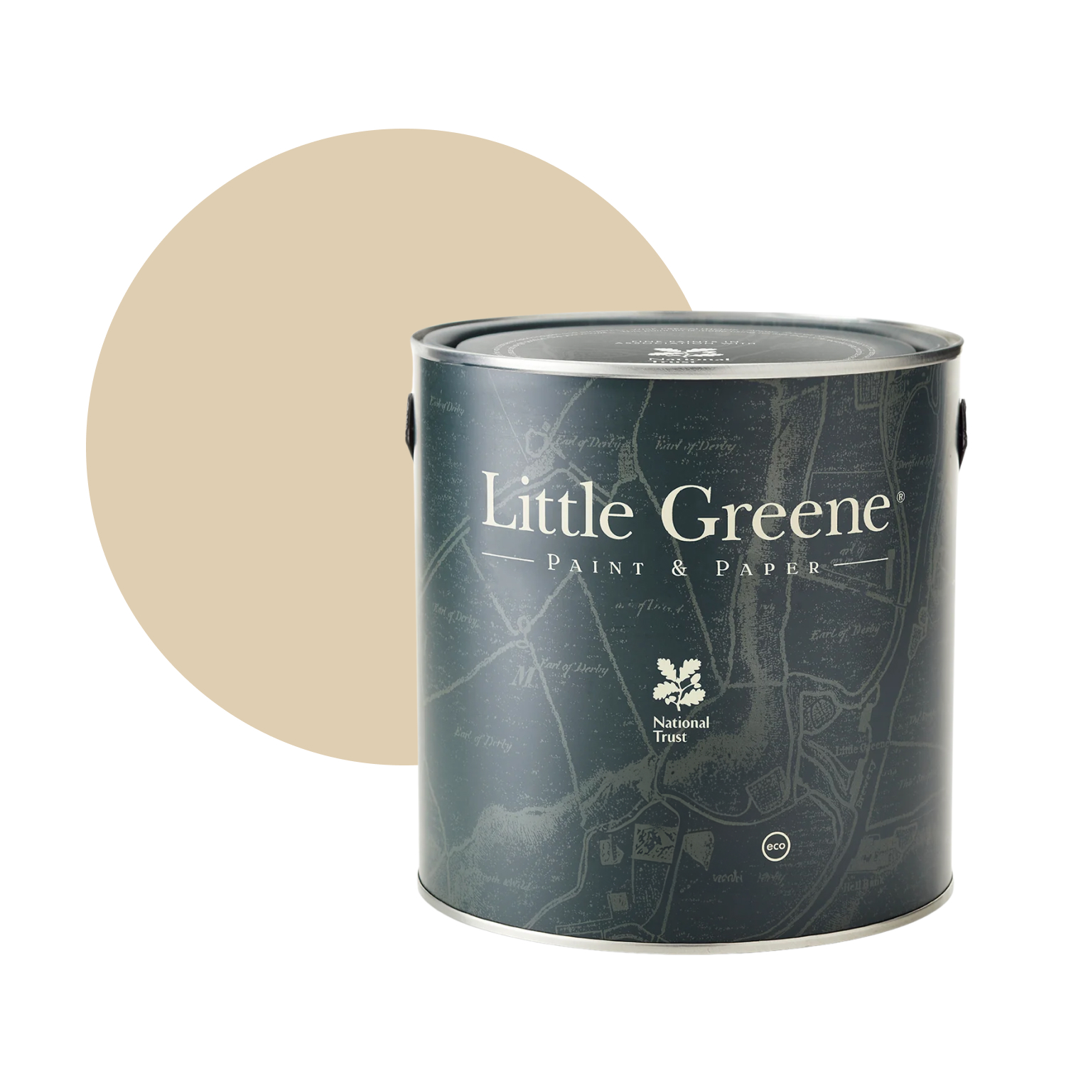 Little Greene Tom's Oil Eggshell - Travertine No. 319 - 1L-image