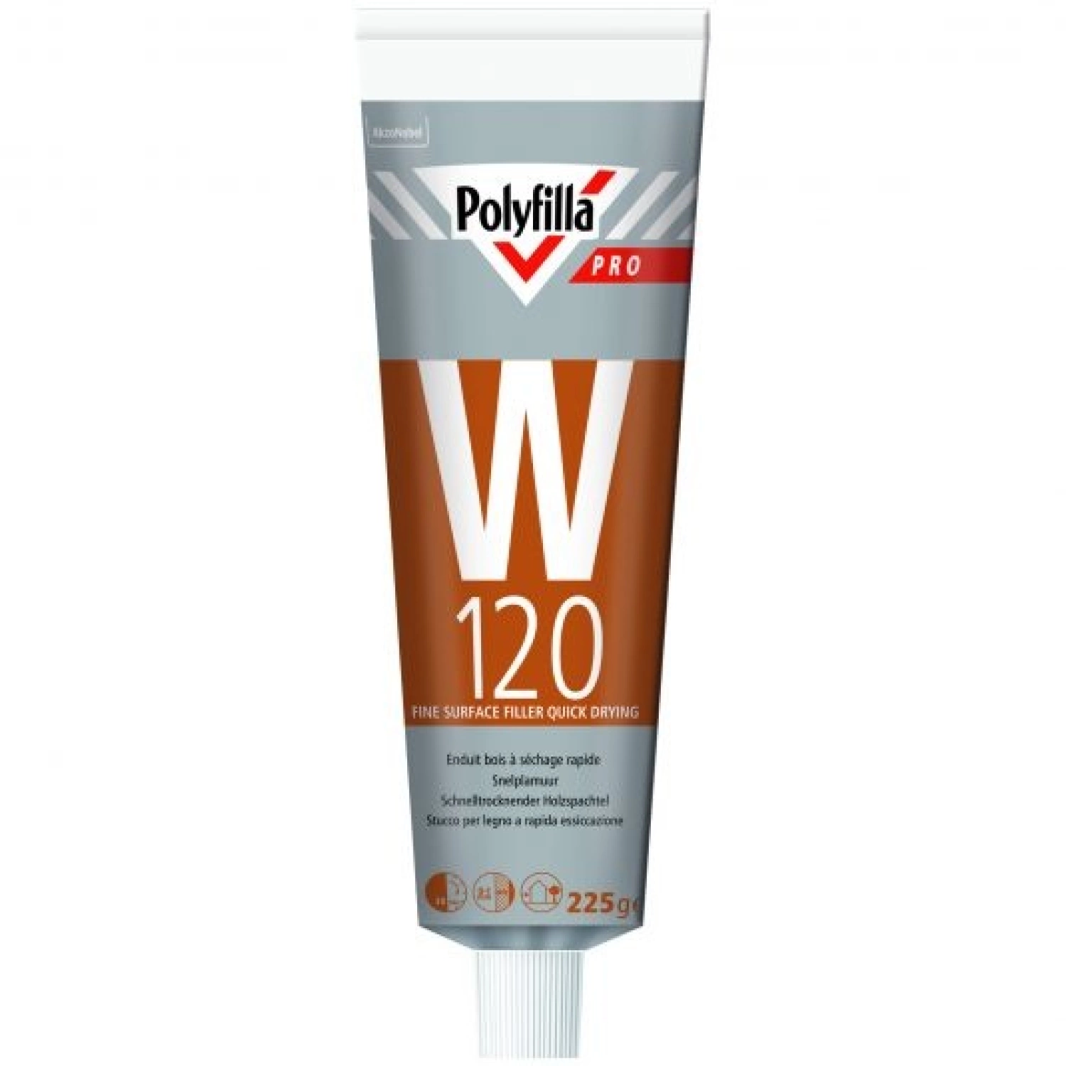 Polyfilla W120 Snelplamuur 225 Gr (Tube)-image