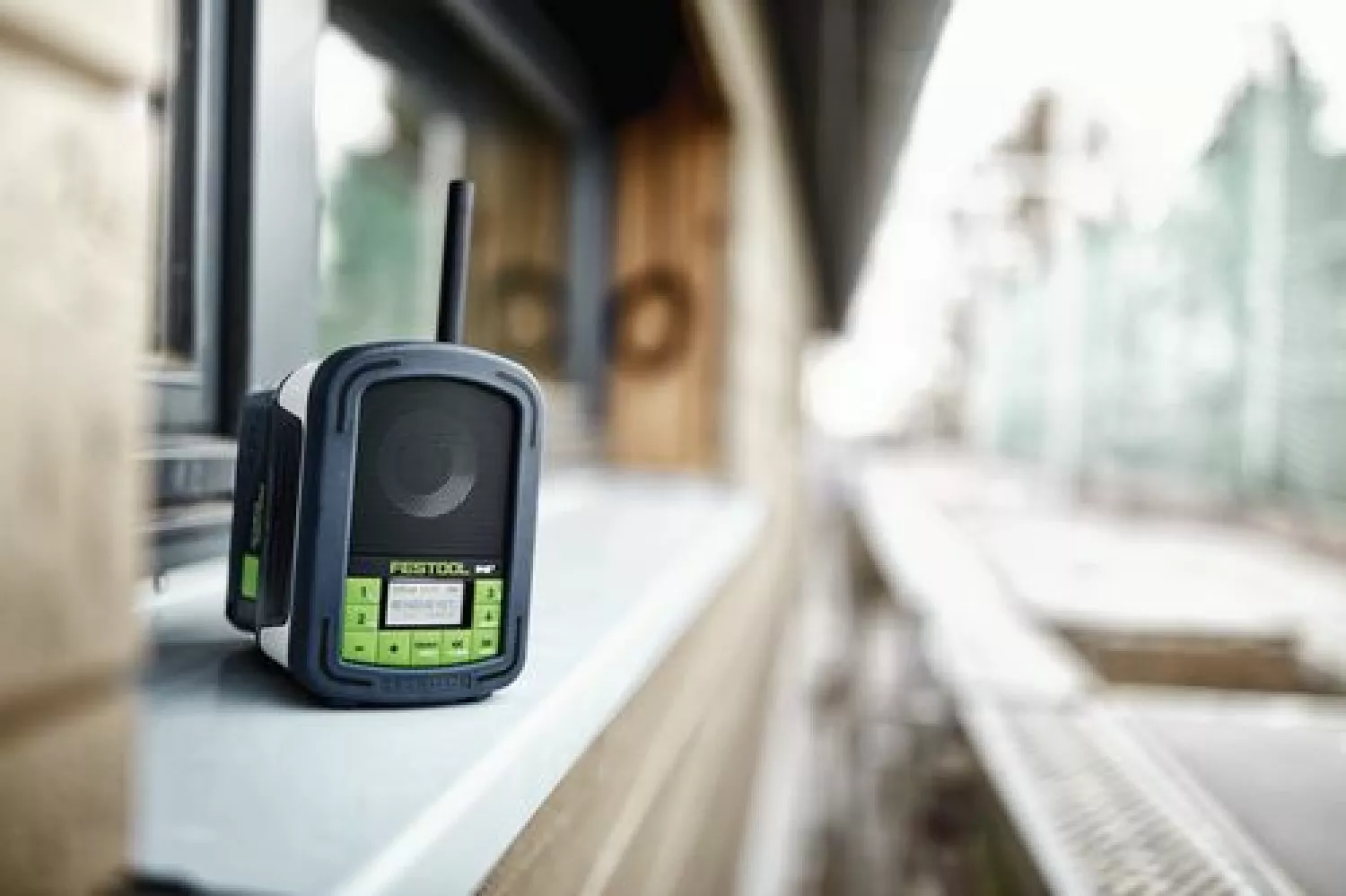 Festool BR10 D 230V Bouwradio - DAB+ - bluetooth - werkt op netstroom & batterijen-image