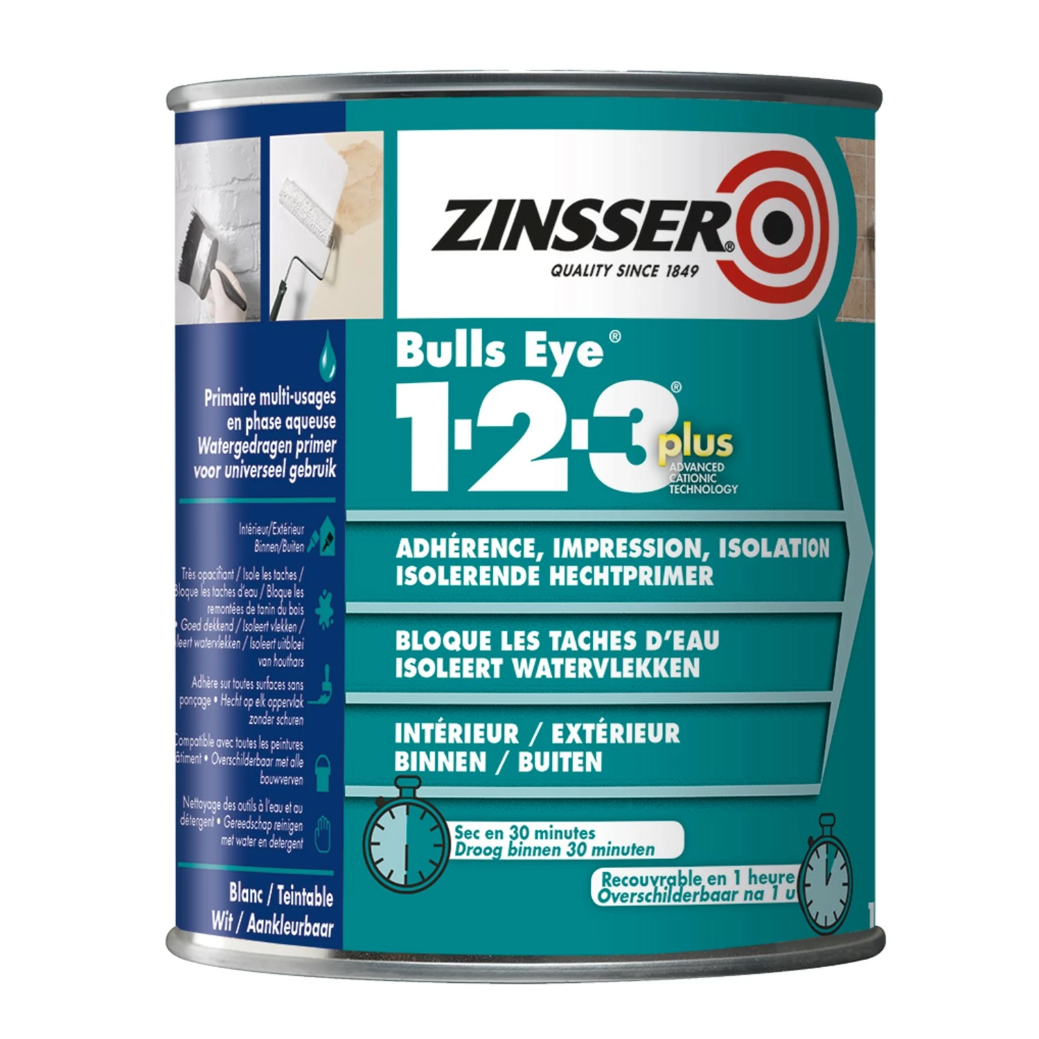 Zinsser Bulls Eye 1-2-3 Plus-image