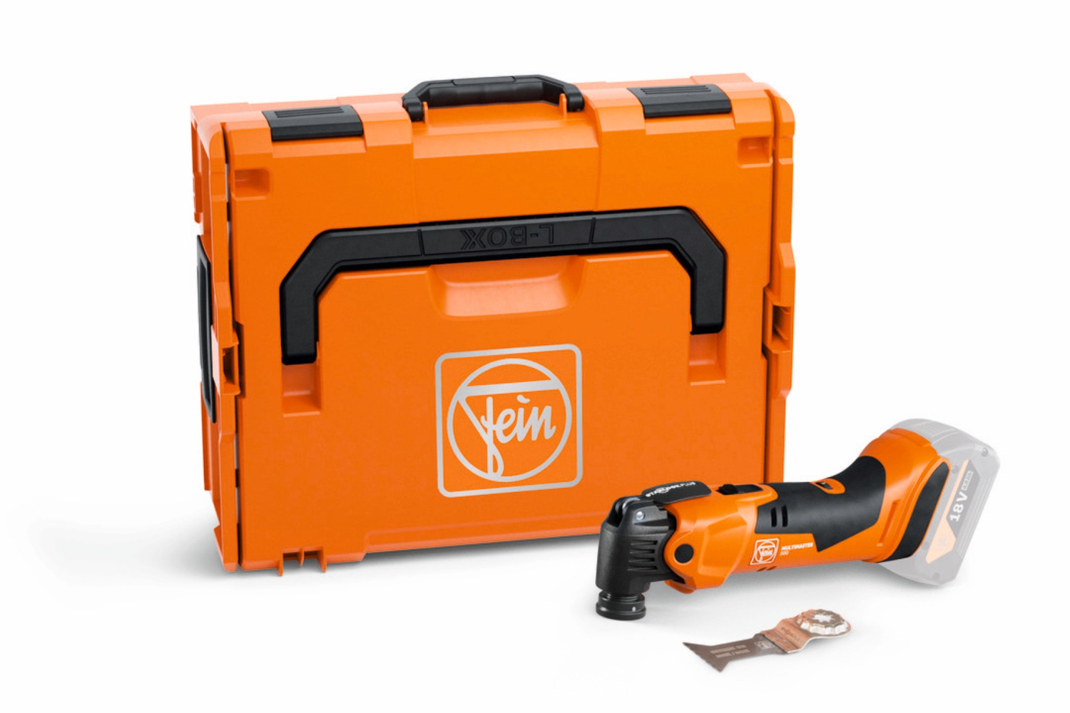 Fein AMM500 Multimaster Plus 18V Li-ion Accu Multitool body in L-Boxx-image